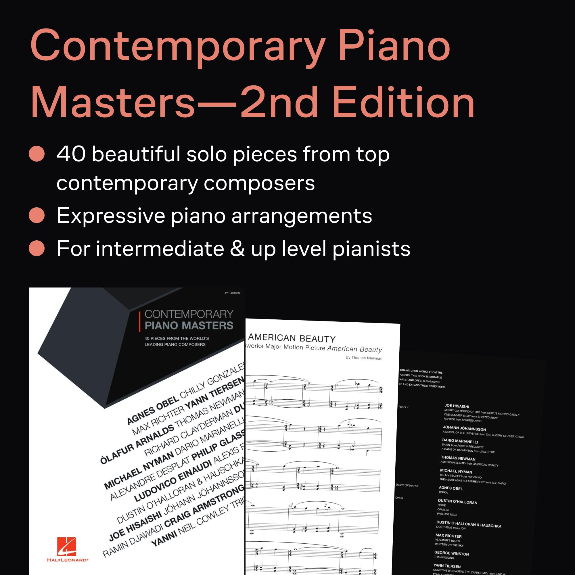 Contemporary Piano Masters: 2nd Edition