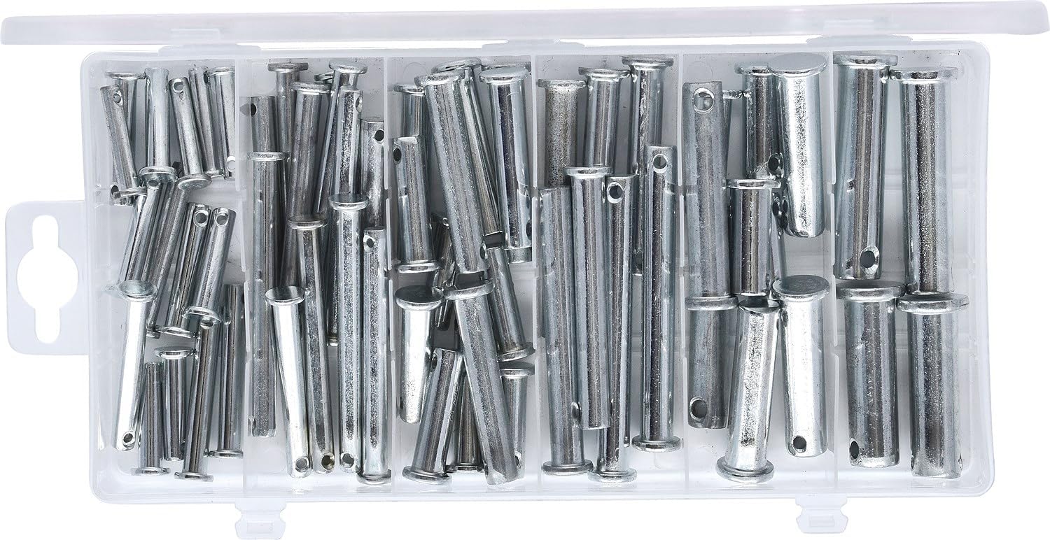 Security bolts assortment, Ø 5-12mm, 21 sizes, 60 pcs