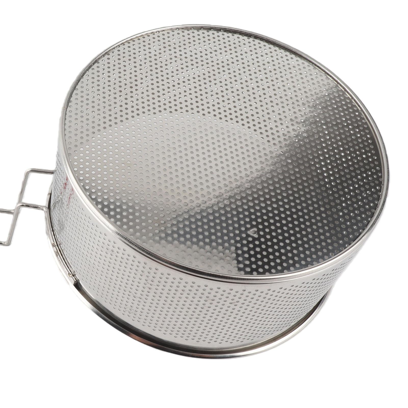 Stainless Steel Deep Fryer Basket, Ergonomic Handle (Duży 19,8 cm)