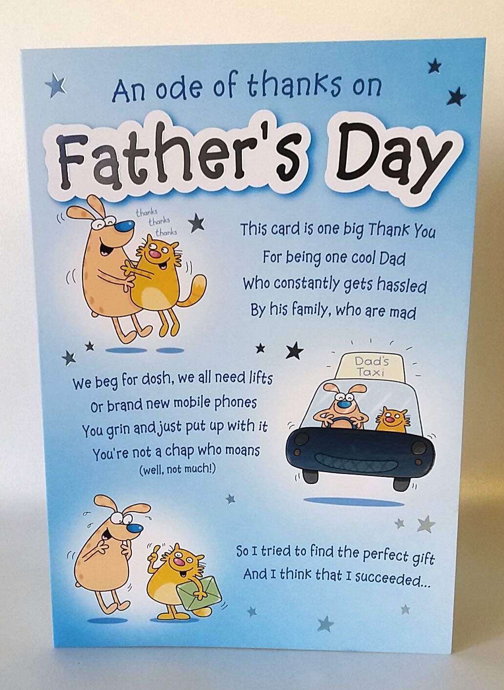 Hallmark Father's Day Card for Dad Monster Themed Design