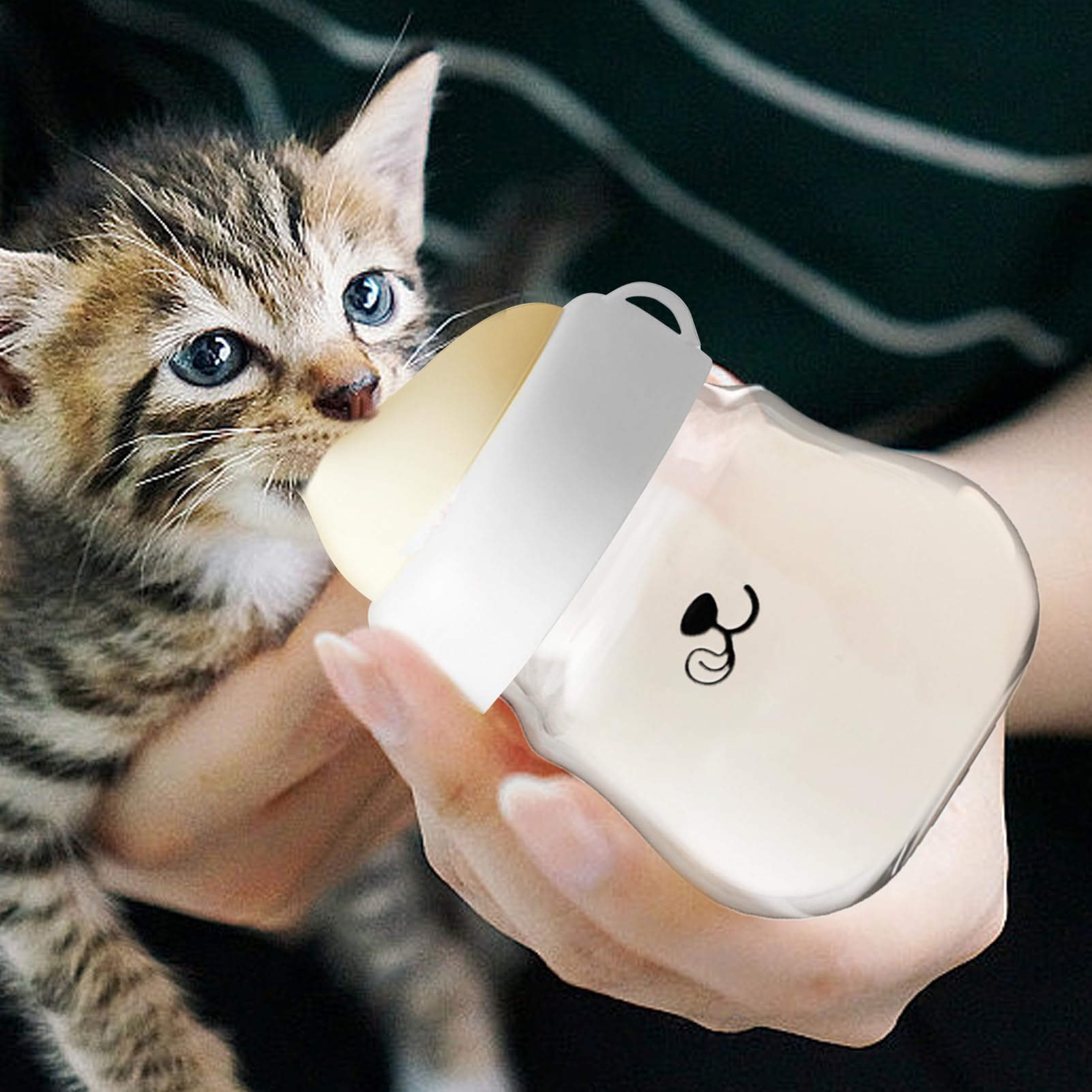 Bouteille d'allaitement de chaton - Adopraison de lait de chiot, bouteille d'animaux anti-coketing | Bouteille de lait petit animal, biberon antidérapant pour chatons, chiots et bébés animaux, nourris