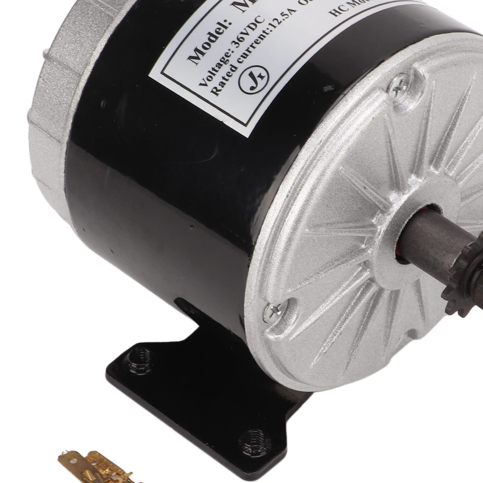 Rosvola Motore Elettrico Spazzolato Motore Reversibile Ad Alte Prestazioni 350 W DC 36 V per Kit di Sostituzione Scooter Elettrico E300