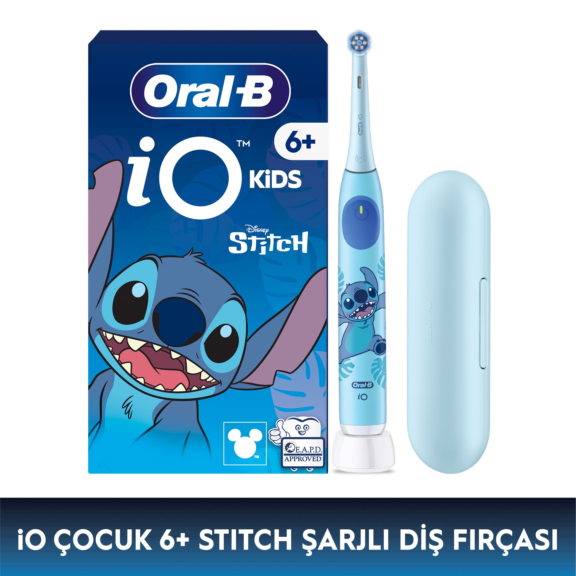 Oral-B iO Kids 6+ Stitch Charged Zahnbürste