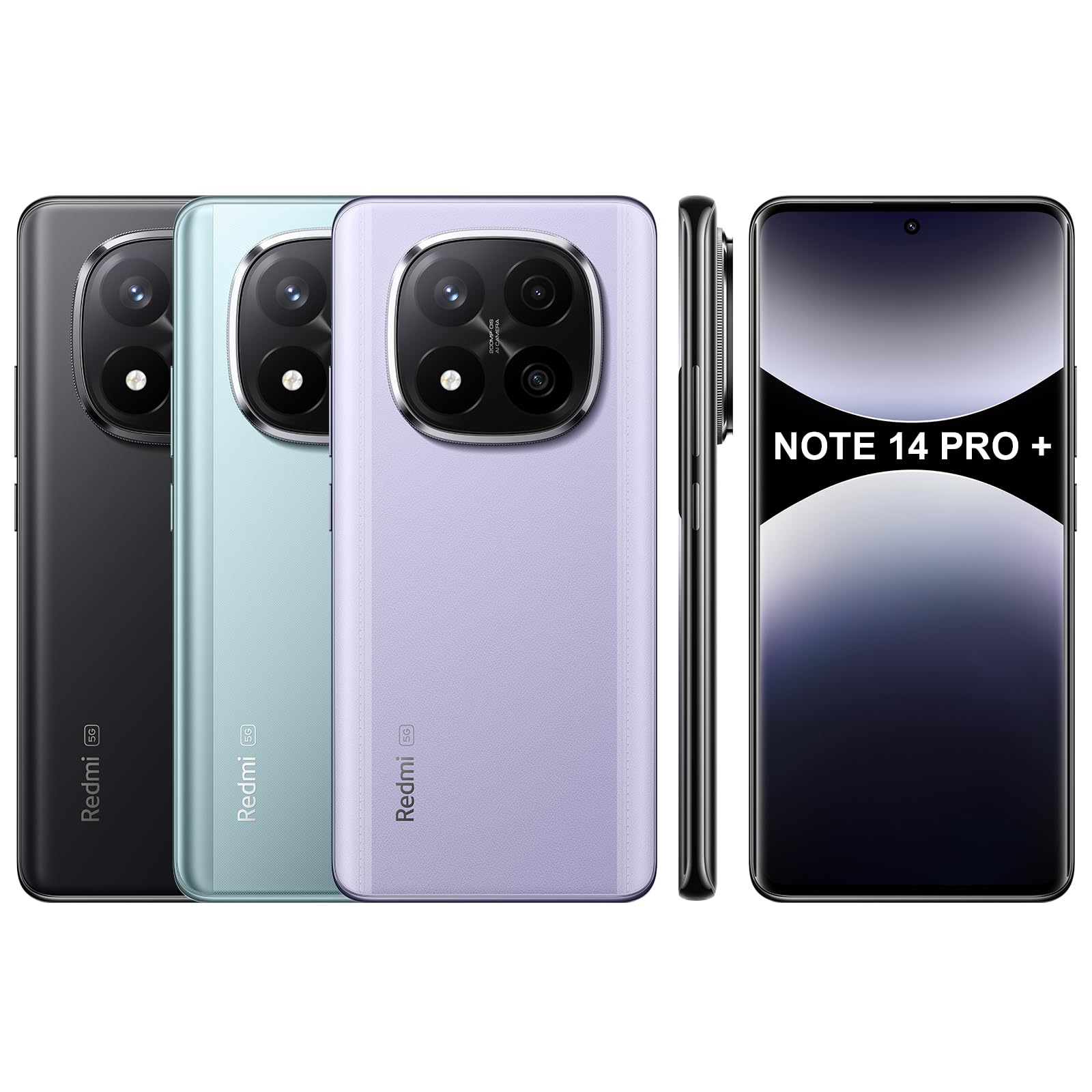 Redmi Note 14 Pro 5G Smartphone – Mit 120W HyperCharge, 12 GB RAM & 512 GB Speicher | Weltpremiere Dimensity 7025 Ultra | 2100 Nits 120 Hz AMOLED Display