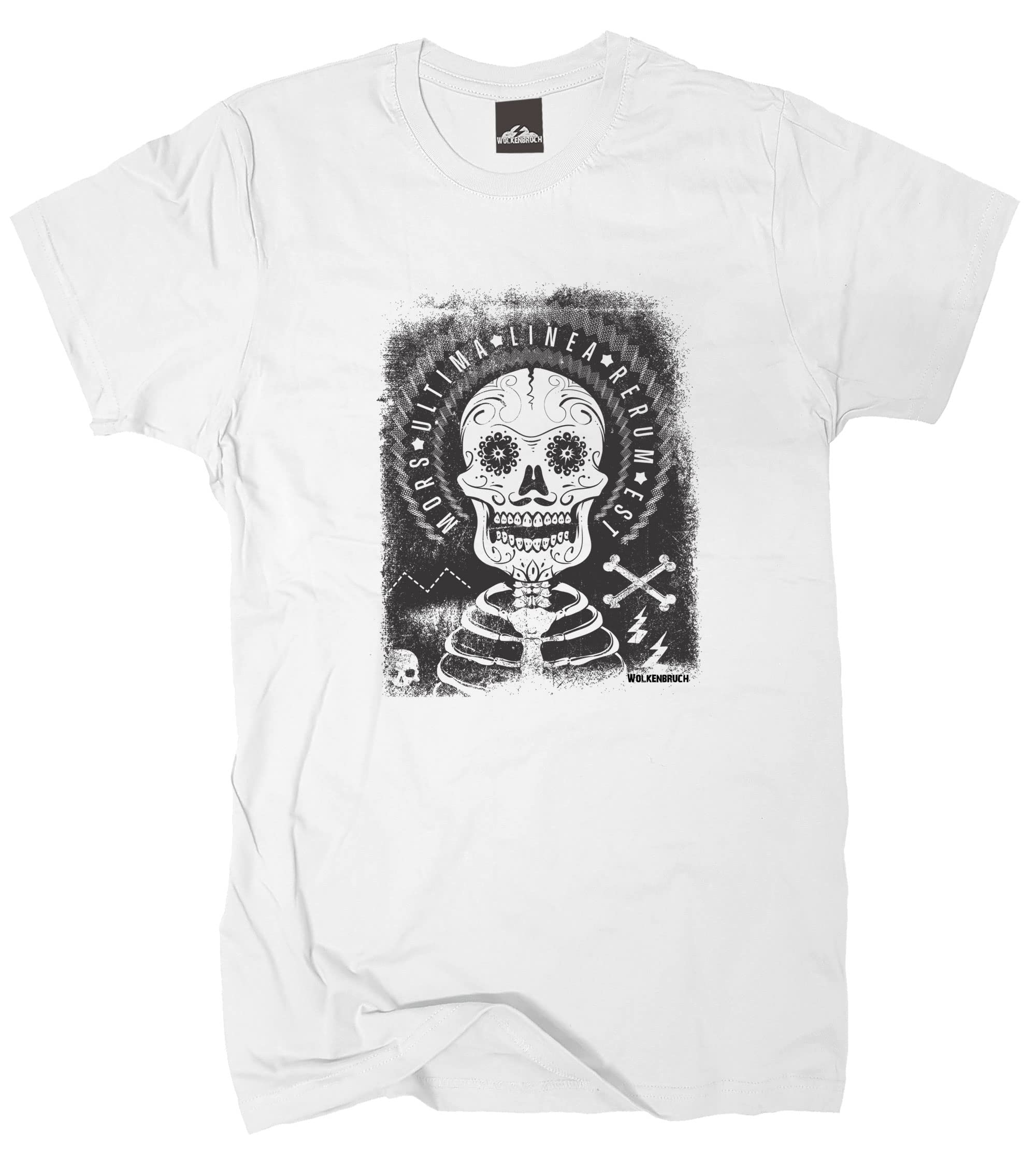 WolkenbruchT-Shirt Skull Tattoo Style Size M to XXXXXL