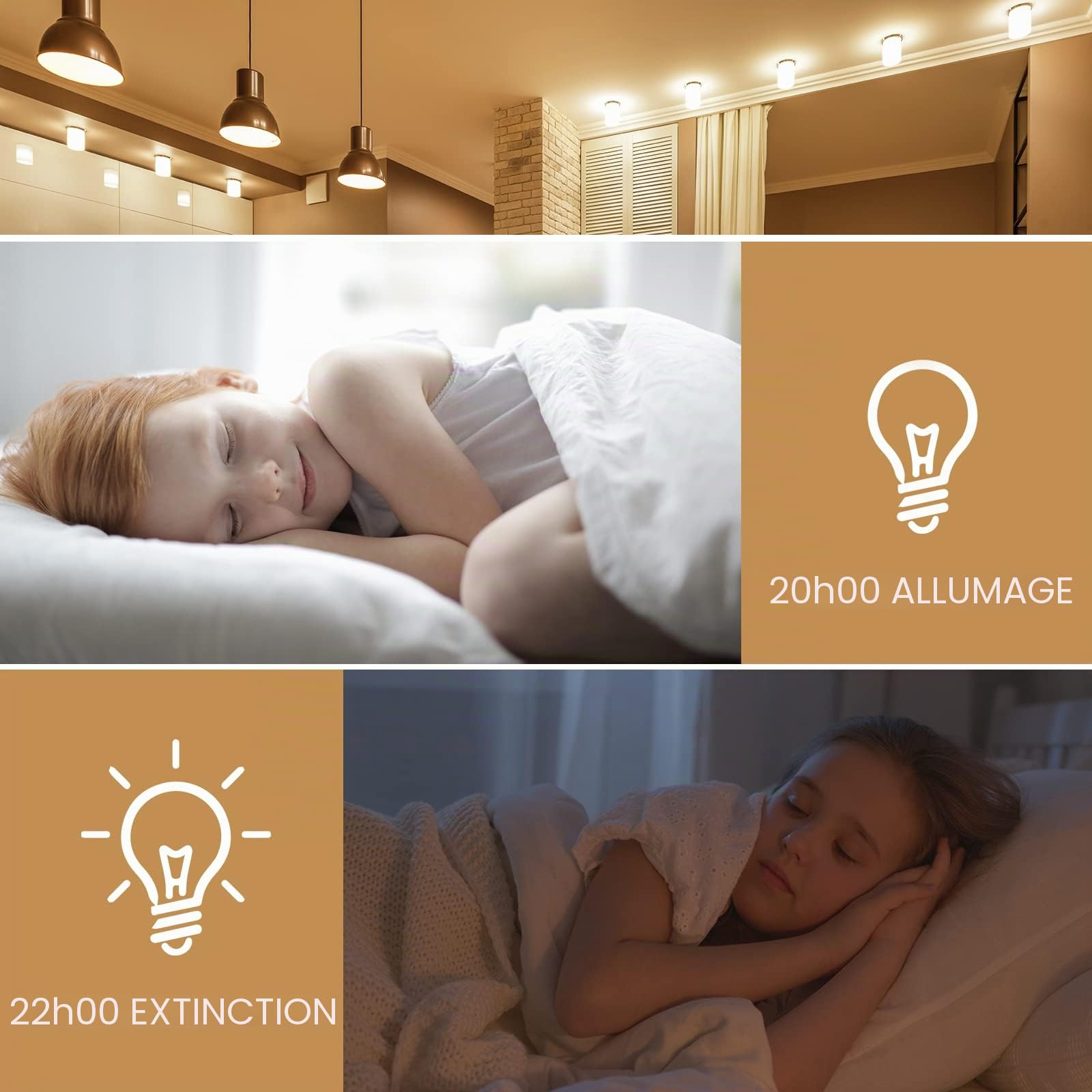 ANTELA Ampoule Connectée WiFi Gu10 4,5W 350 LM LED RGB | Lumière Blanche Chaude/Froide 2700K-6500K Compatible avec Alexa/Google Home, Angle de Faisceau de 40°, 8 PCs
