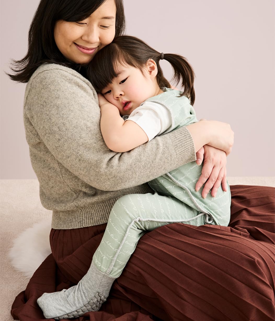 Love To Dream™ Sleep Suit Organic Lite with Legs, 12-24 Months - Olive Dreamer - Image 3