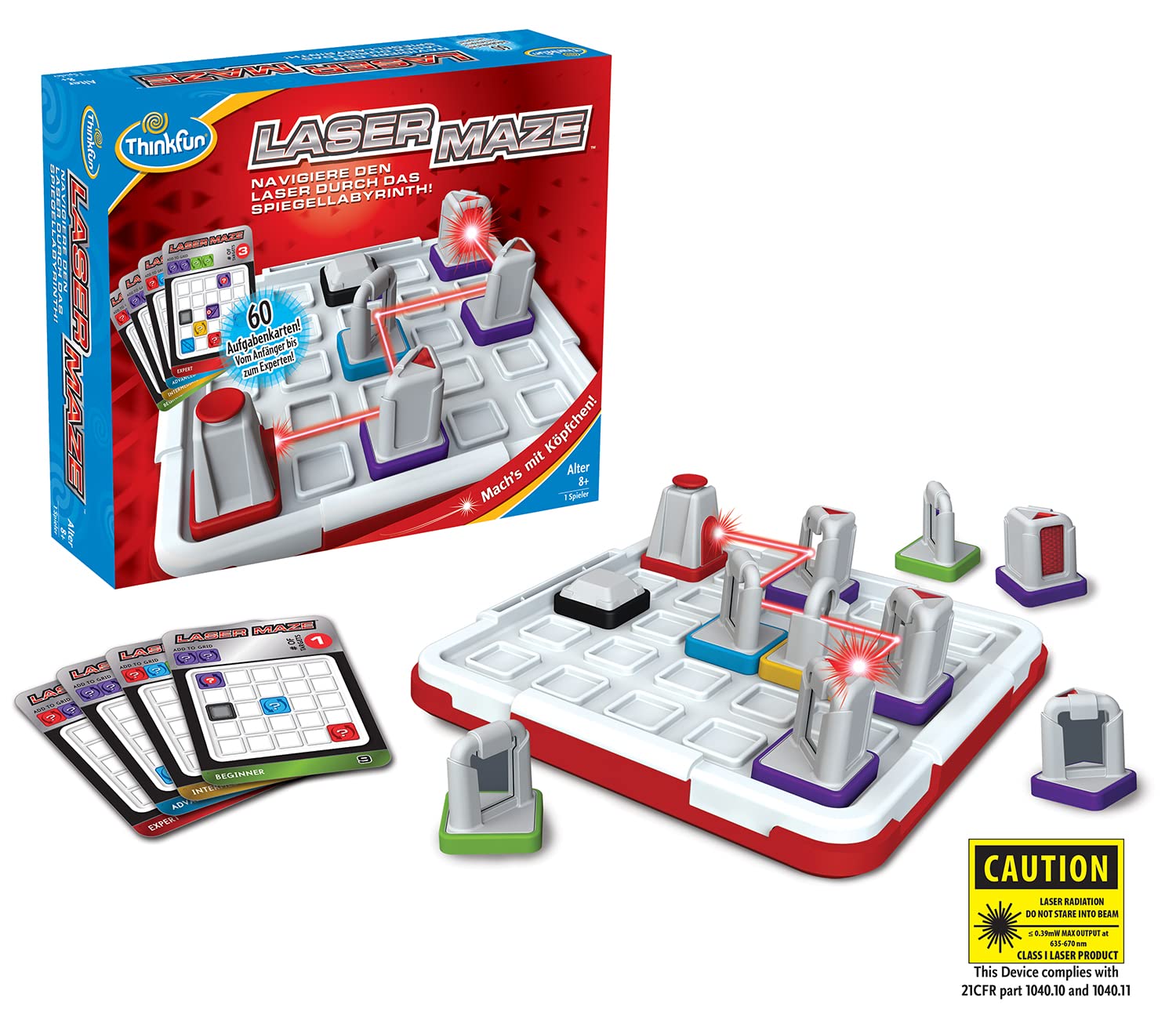 Laser Maze(TM): Navigiere den Laser durch das Spiegellabyrinth! , color/modelo surtido