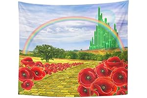 Emvency Tapestry Wizard of Oz Emerald City Backdrop