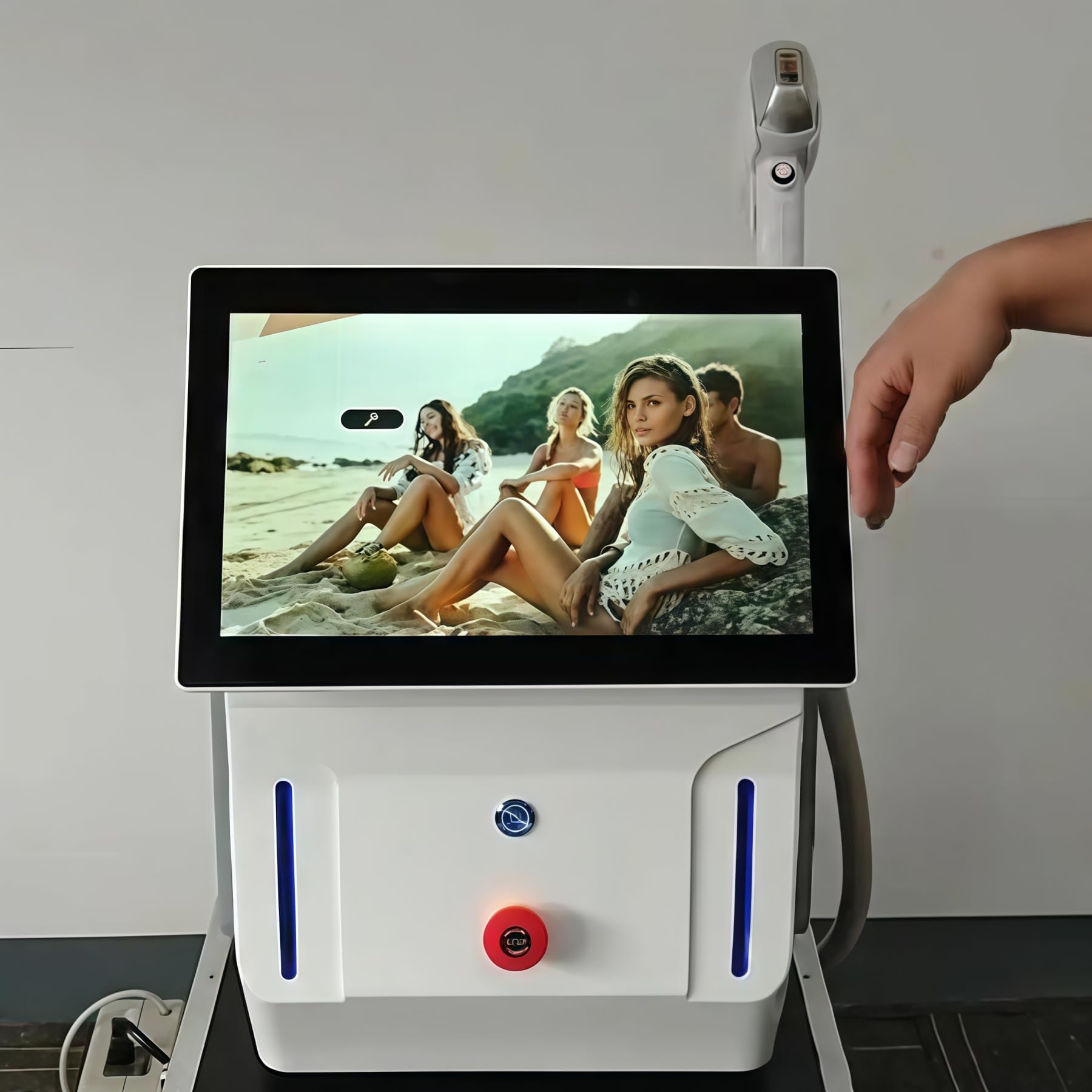 Professional diodo punto di raffreddamento depilatore laser ultra alta potenza 4000W4 lunghezza d'onda 808 755 940 1064nm depilazione permanente del corpo del viso