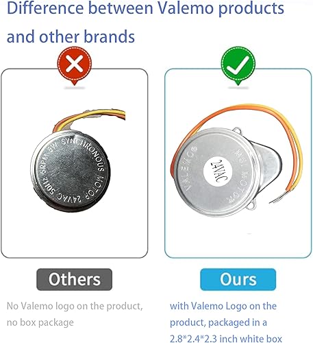 Miniatura 5 de MD10 - Reemplazo para motor Honeywell 802360JA utilizado en V8043-V8044, válvula de zona de 24 VCA