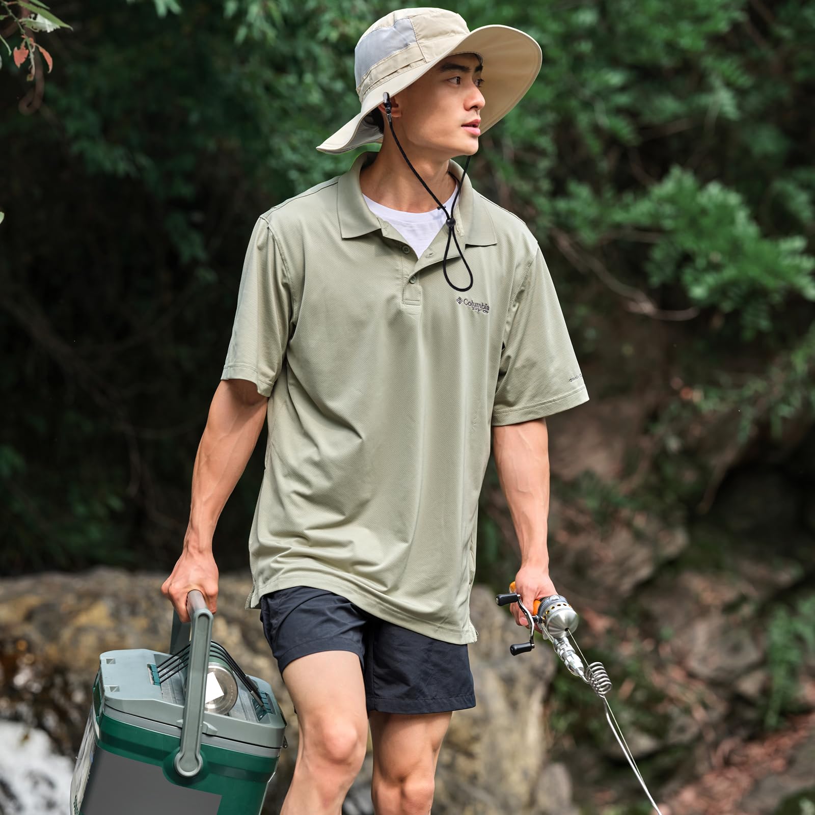 5 Cuerda a Prueba de Viento para Sombrero,40cm Negro Clips para Sombrero para Viento,Clips de Correa para Sombrero,Clip de Sujeción para Sombrero,Cordón de Barbilla para Camping Pesca Vela Senderismo