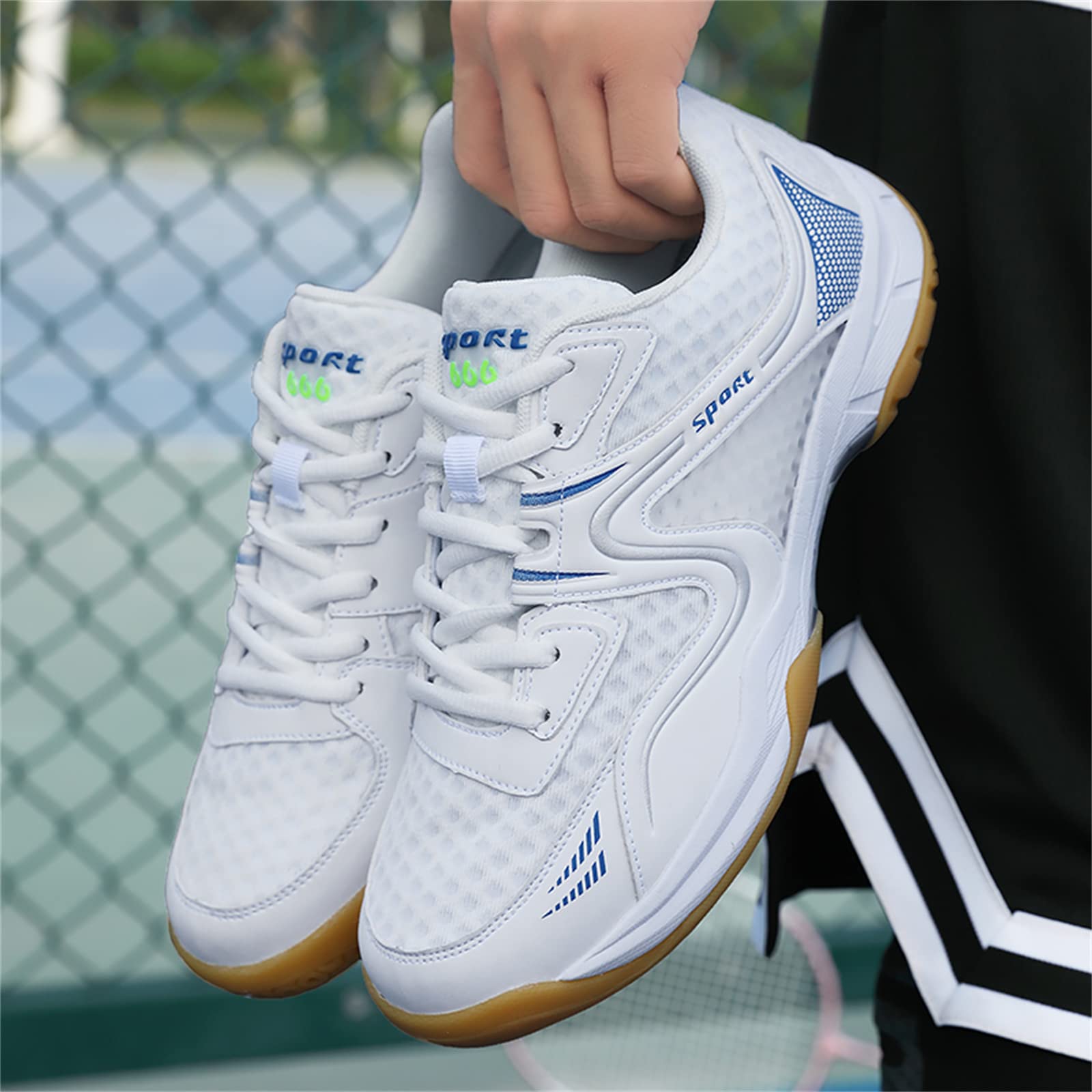 Męskie buty do badmintona Lekkie buty halowe Unisex Antypoślizgowy bufor Oddychający na co dzień