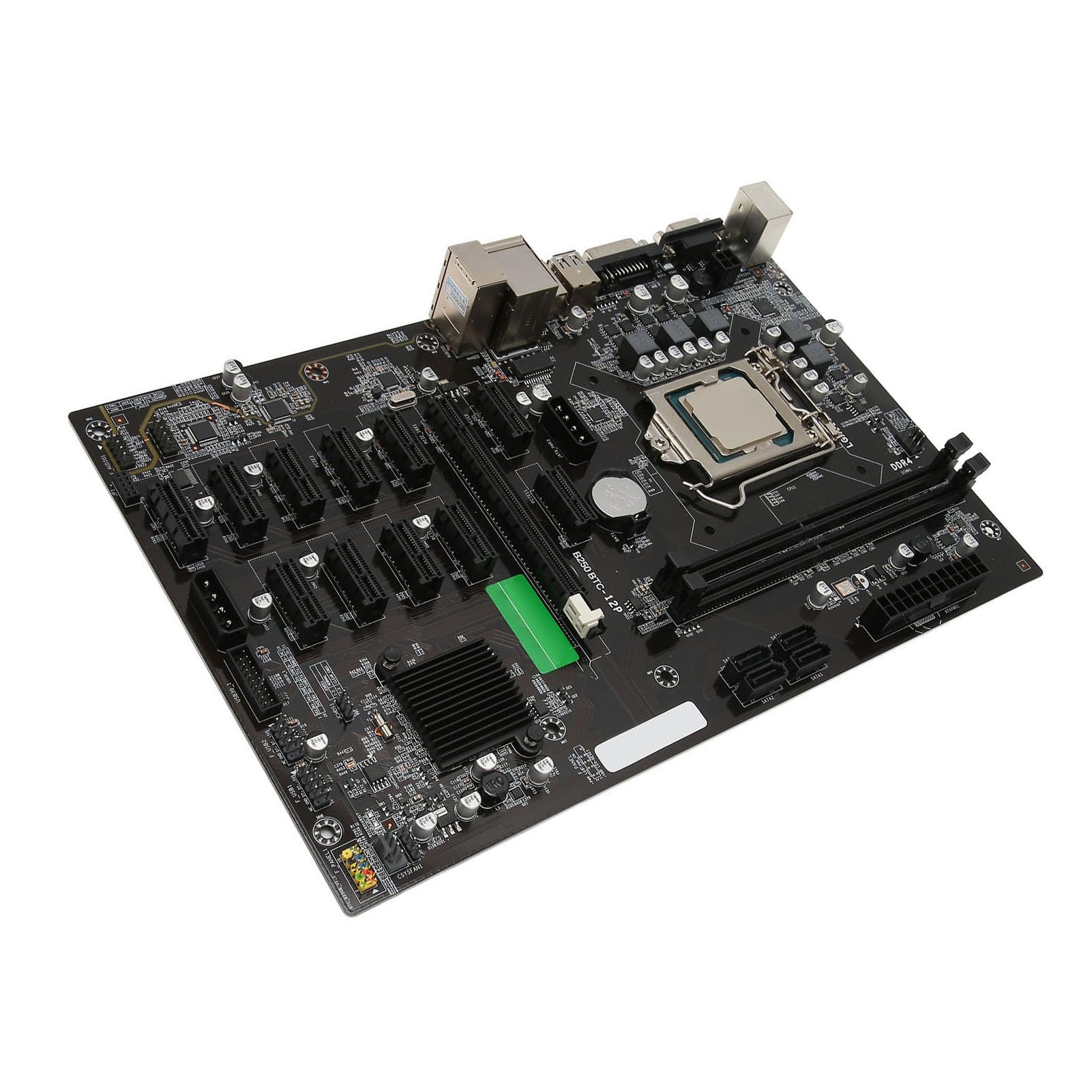 LICAEVEY Zestaw Płyt Głównych do Gier B250B — Zawiera Procesor G3930 i 8 GB Pamięci DDR4, obsługę Wielu Procesorów Graficznych i Gigabit LAN dla Stabilnego Zestawu Komputera