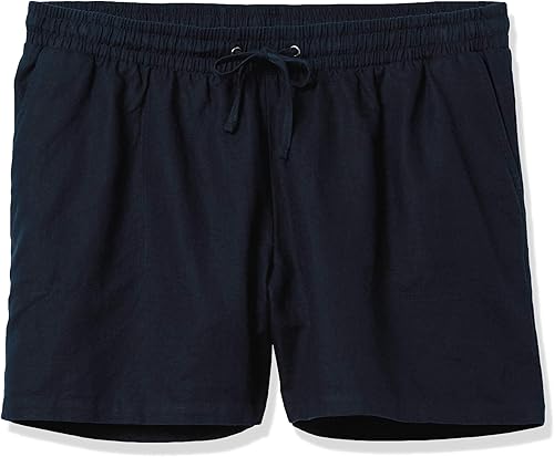 Vista 8 de Tienda Essentials Pantalón corto de lino con cordón de 5 pulgadas