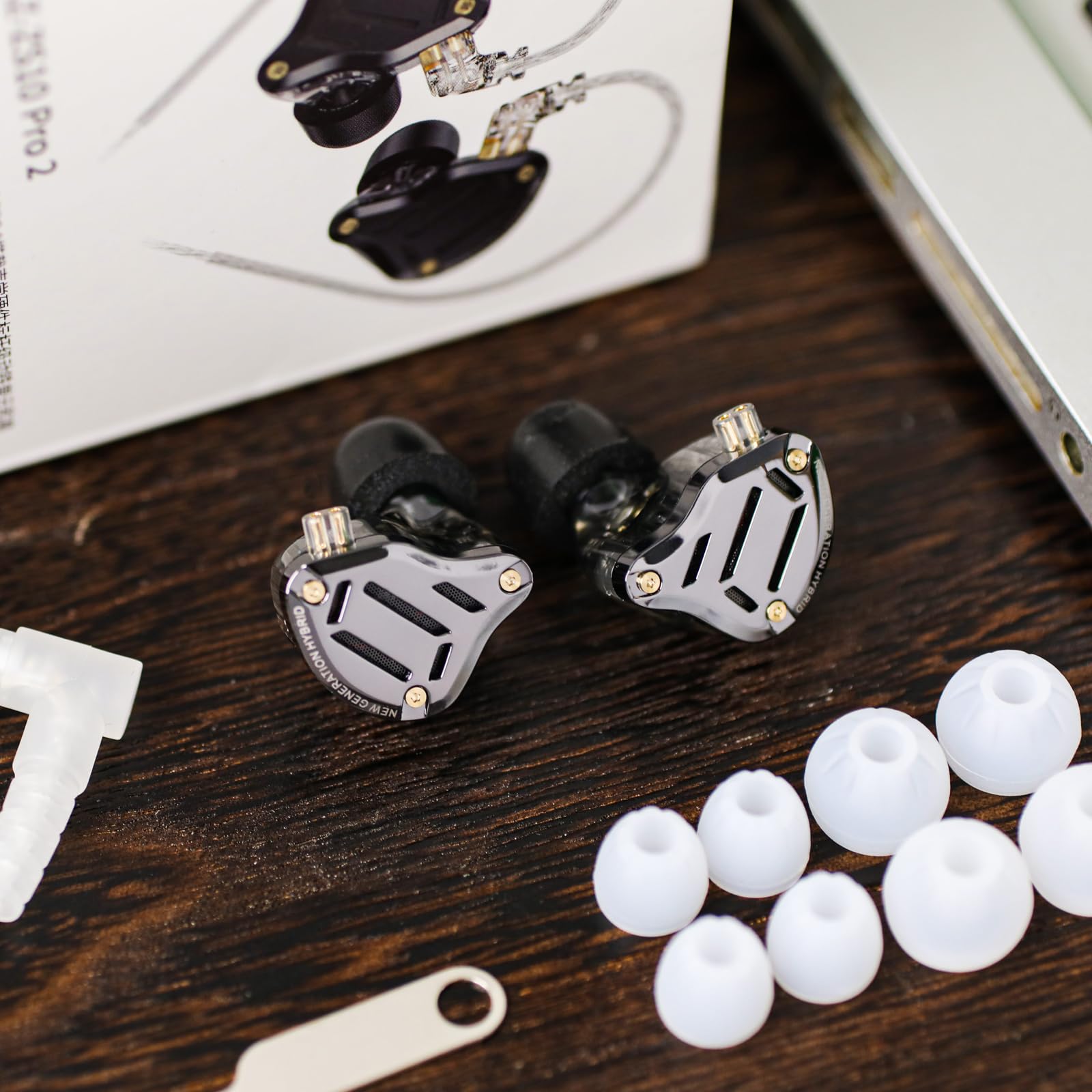LINSOUL KZ ZS10 PRO 2 In Ear Monitor IEM und Kiwi Ears Flex Ohrstöpsel Tipps