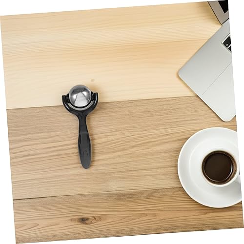 Miniatura 3 de Rodillo masajeador de antebrazo de acero inoxidable con mango ergonómico, rodillo muscular portátil de mano para cuello, espalda, piernas, alivio y