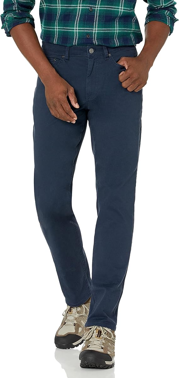 Amazon Essentials Men's AthleticFit 5Pocket Stretch Twill Trouser