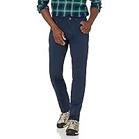 Amazon Essentials Pantaloni in Twill Elasticizzati con 5 Tasche e vestibilità Sportiva