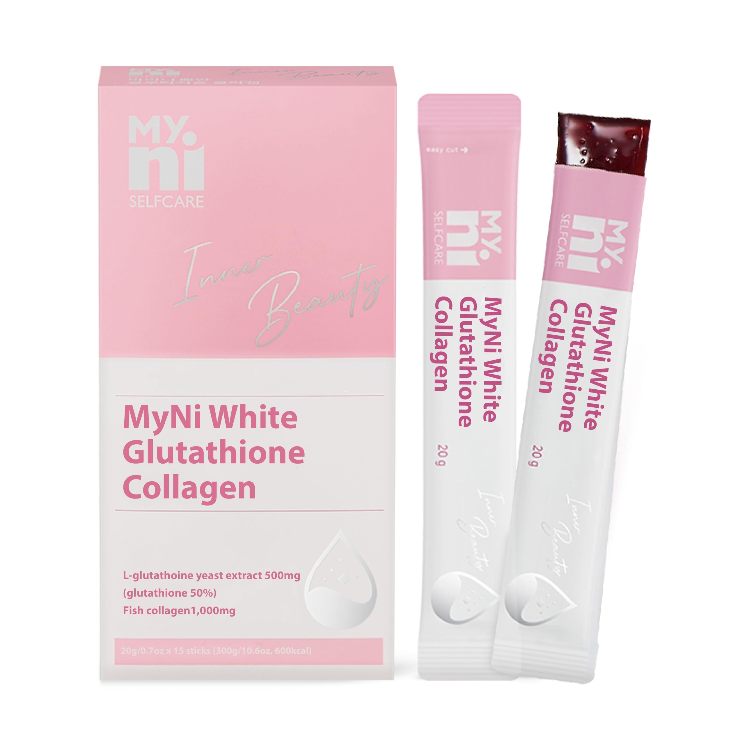 l glutathione yeast extract Amazon.com: myni Glutathione Collagen Jelly (15 Sticks)
