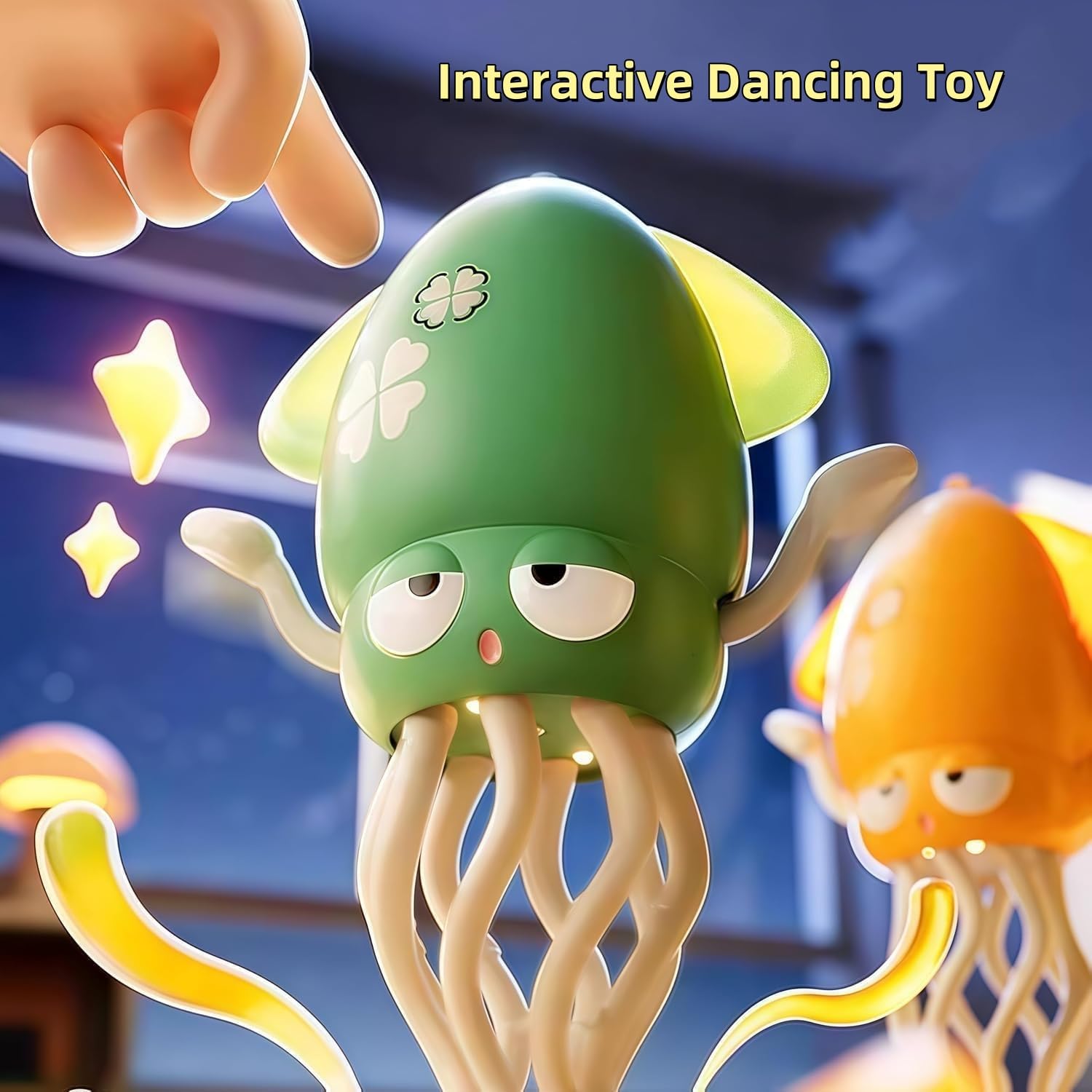 Dancing Octopus Toys, Auto-Dance Octopus Toy with LED Music - Image 3