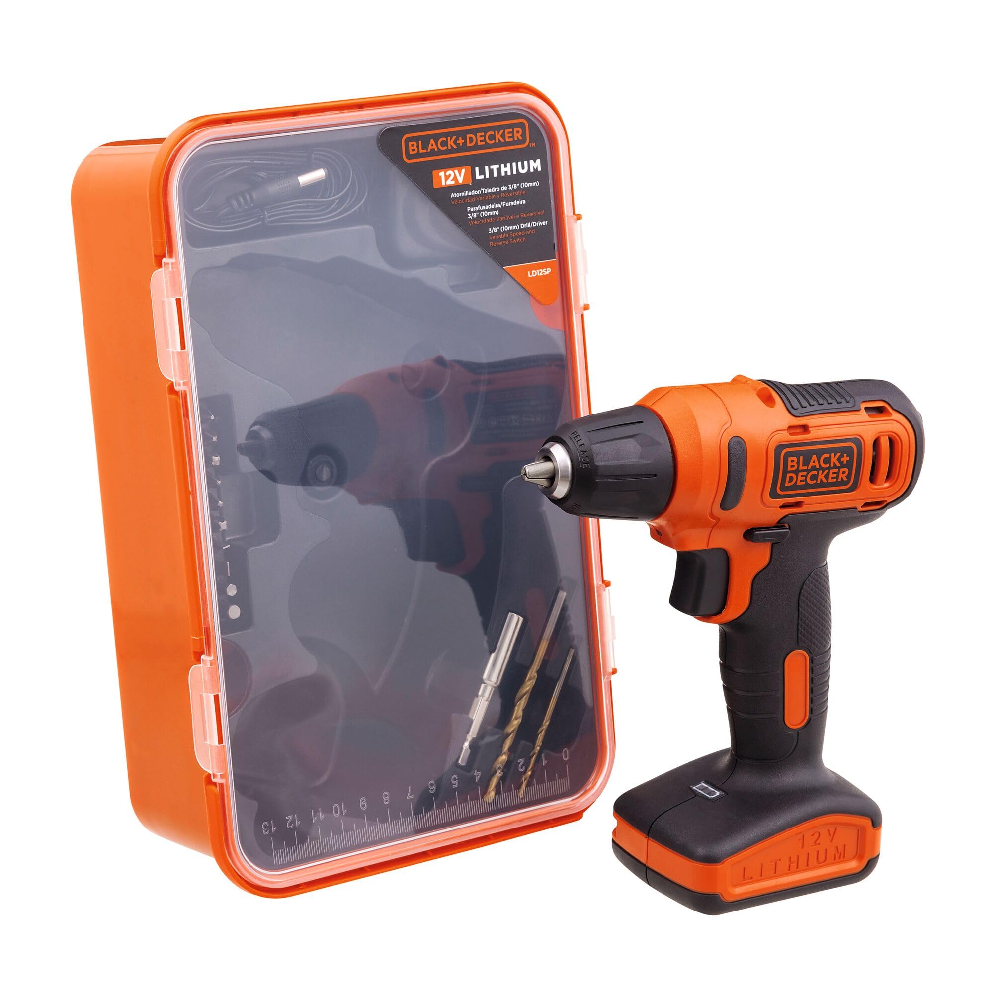Black + Decker LD12SP-TR 12 V 1.5 Ah Şarjlı Vidalama Makinası