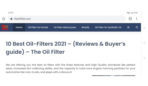 The Oil Filter Guide