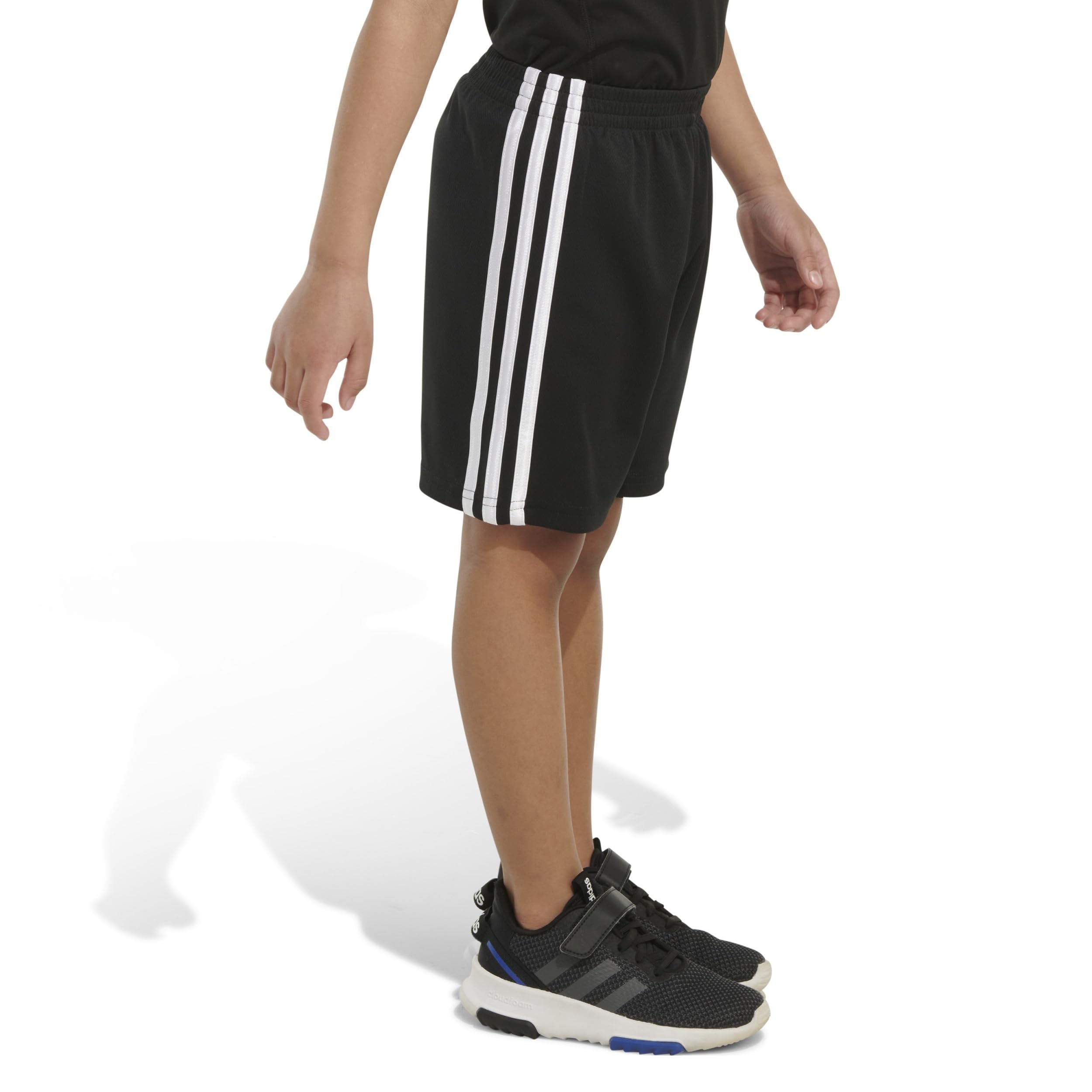 adidas Pantalones cortos para niño con cintura elástica