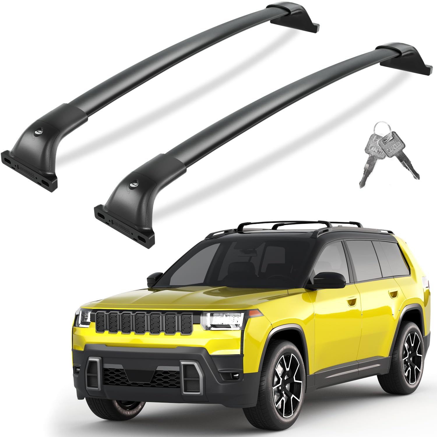 Tuyoung 300lbs Roof Racks Cross Bars for Jeep Cherokee 2026