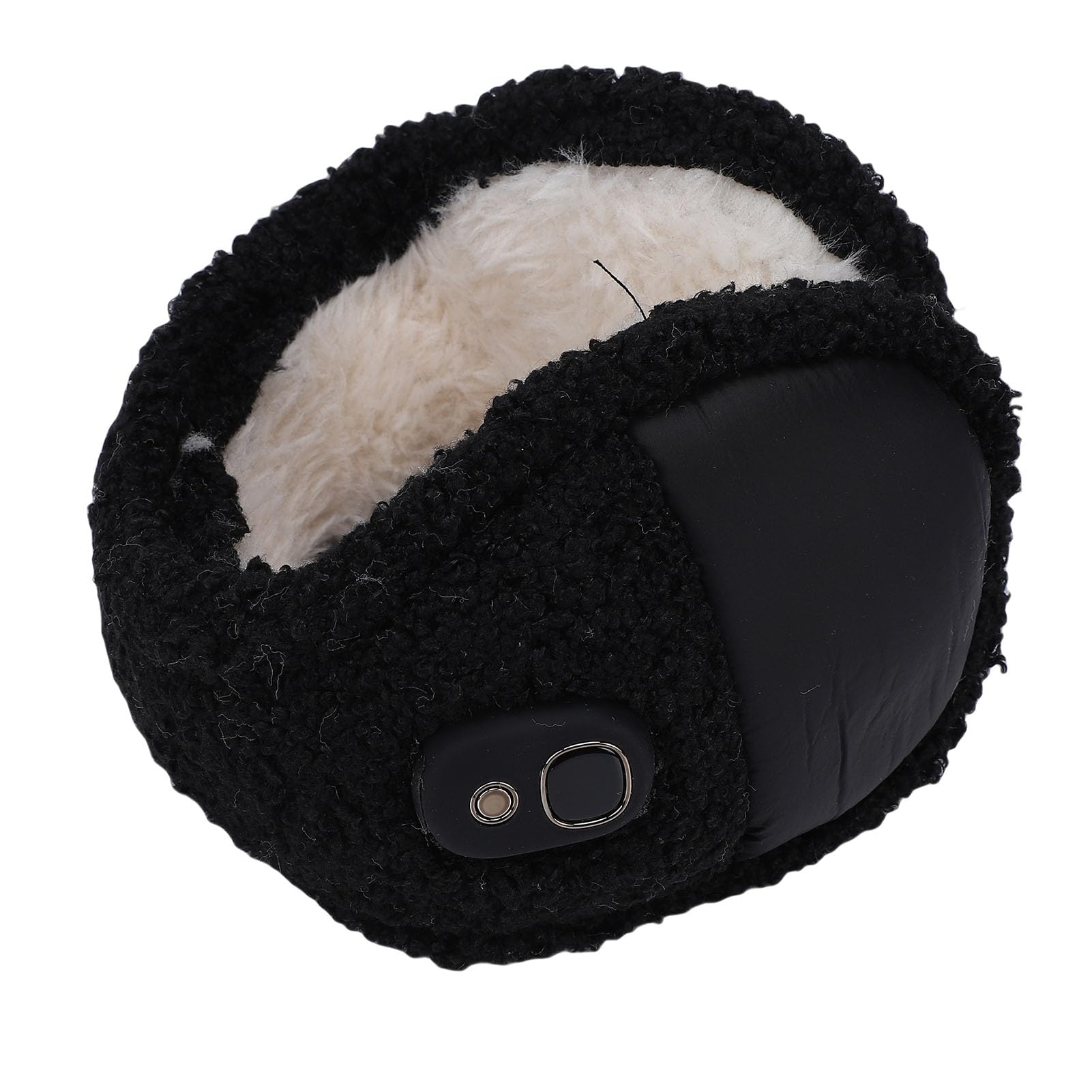 Orejeras Calentadas de Felpa Suave, Diseño Plegable y Calentamiento Rápido para Uso Al Aire en Invierno para Hombres y Mujeres