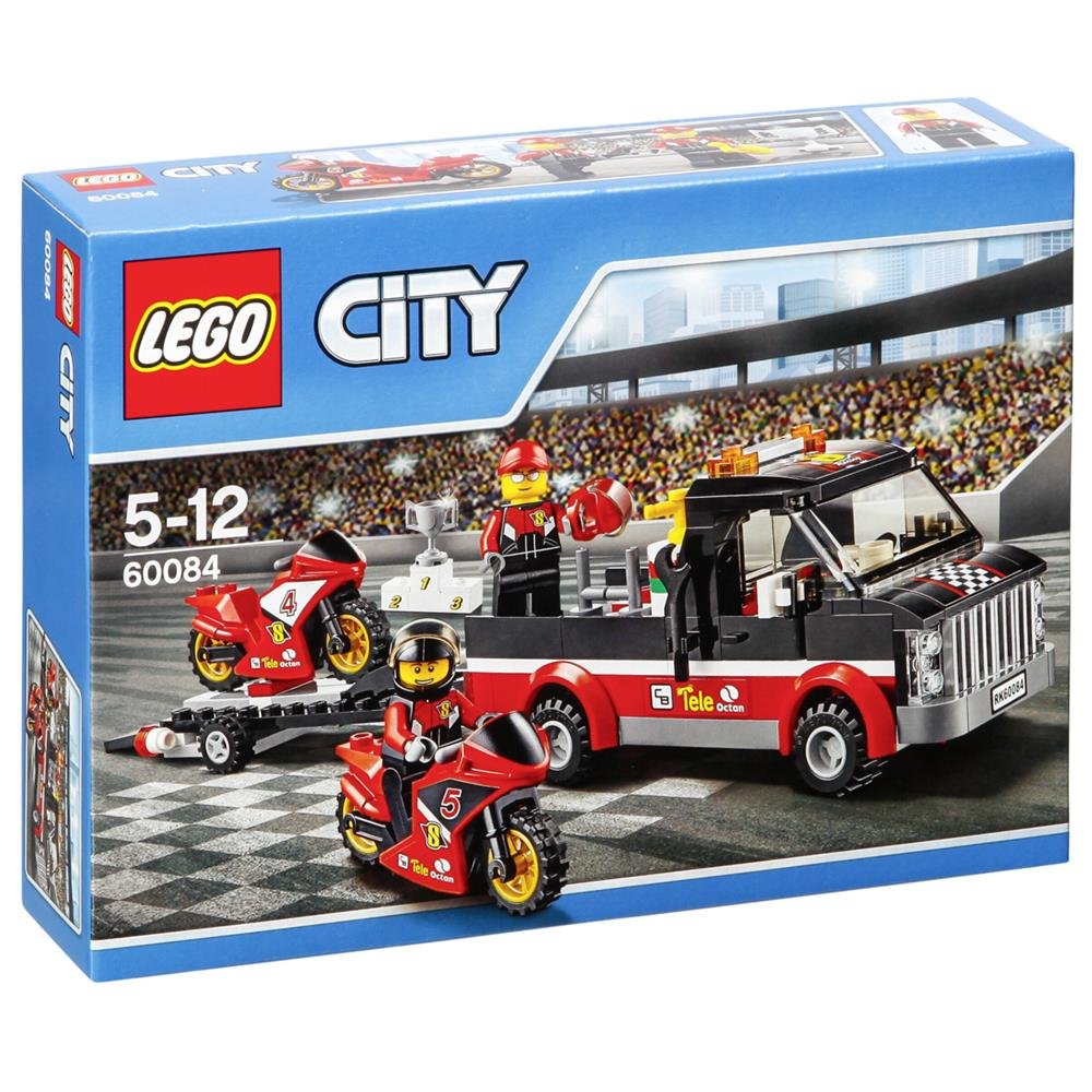 LEGO City 60084 - Rennmotorrad Transporter