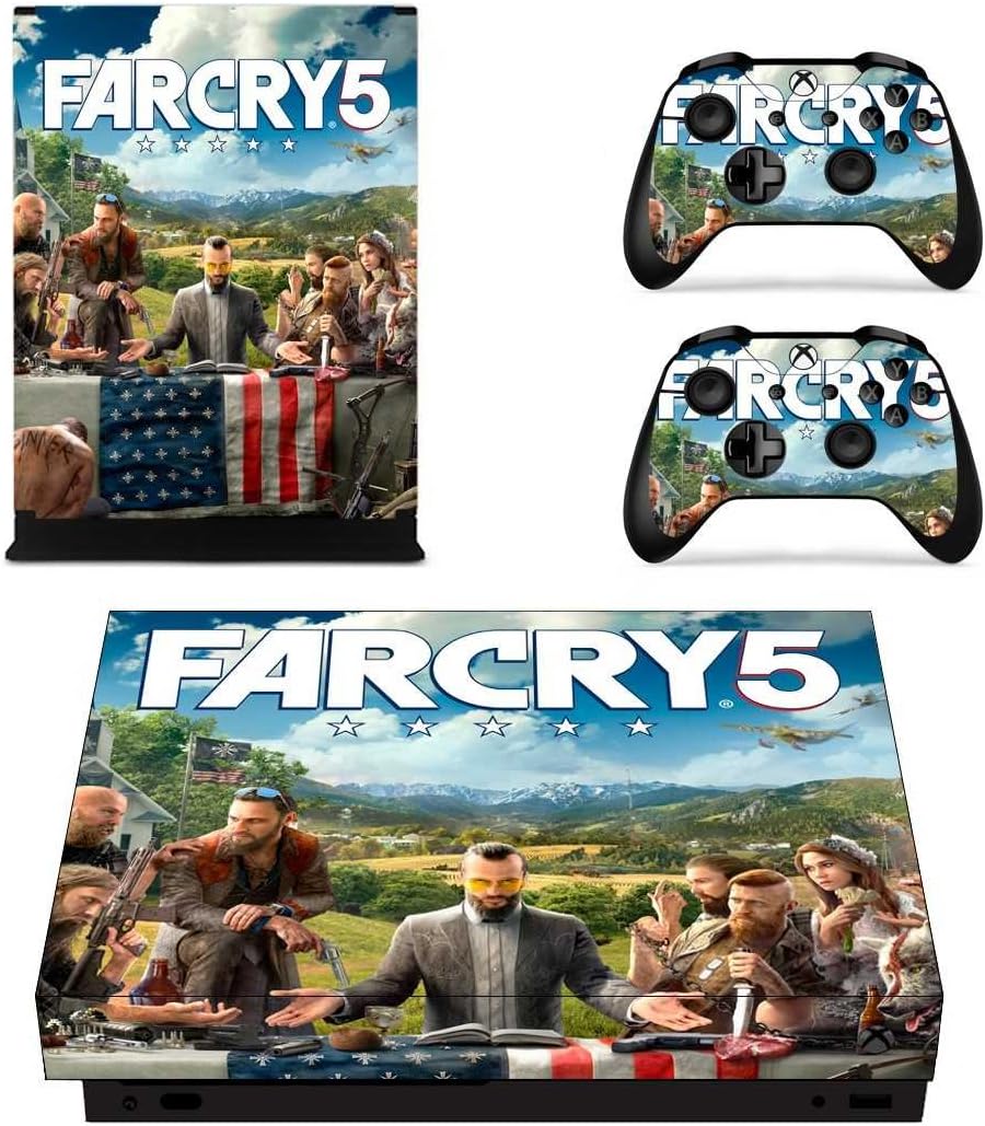 FarCry 5 Decal Vinyl Skin for Xbox One X Edition