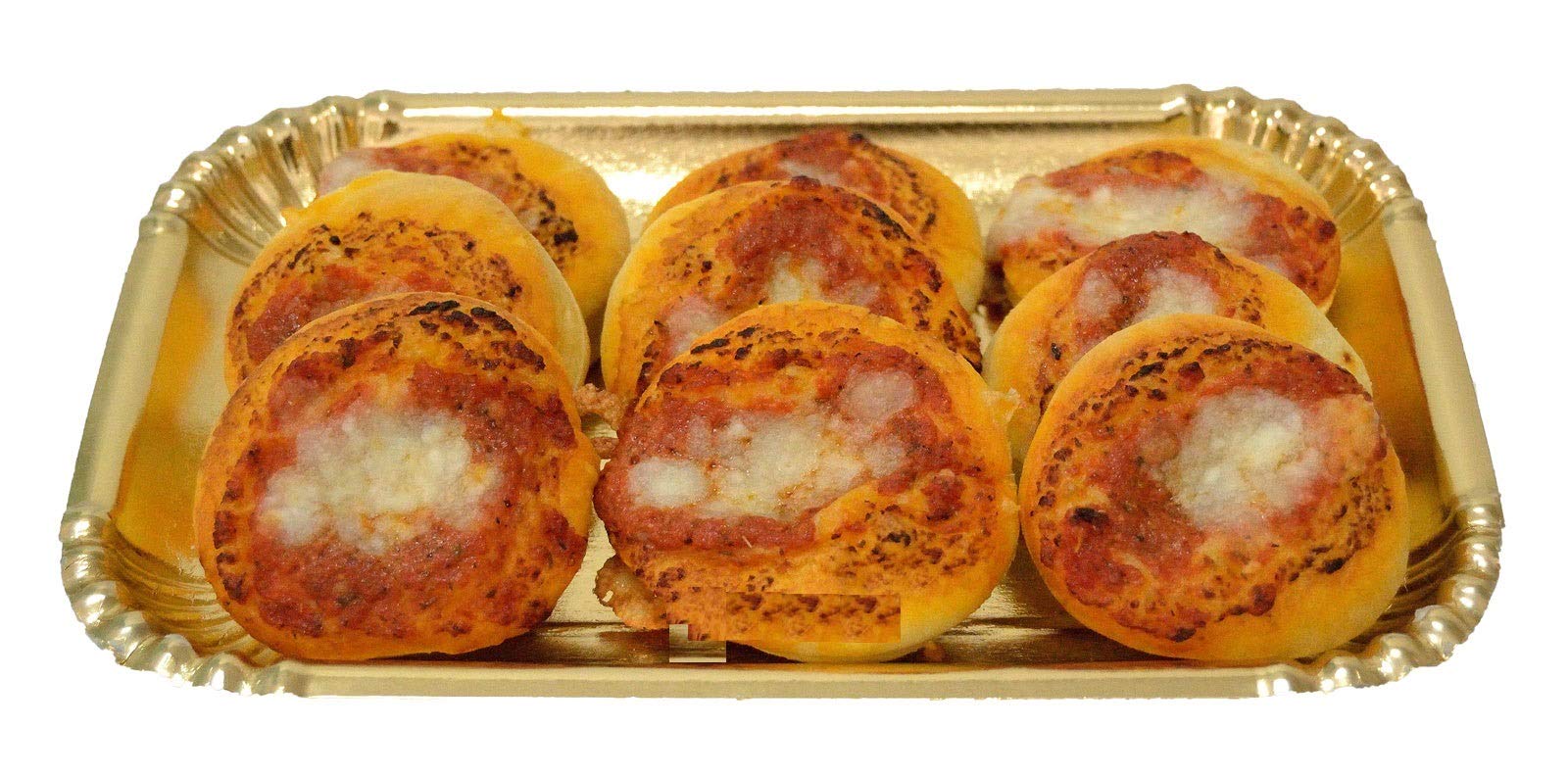 PIZZETTE RUSTICHE NAPOLETANE ROSSE CIRCA 20 PEZZI 1 KG
