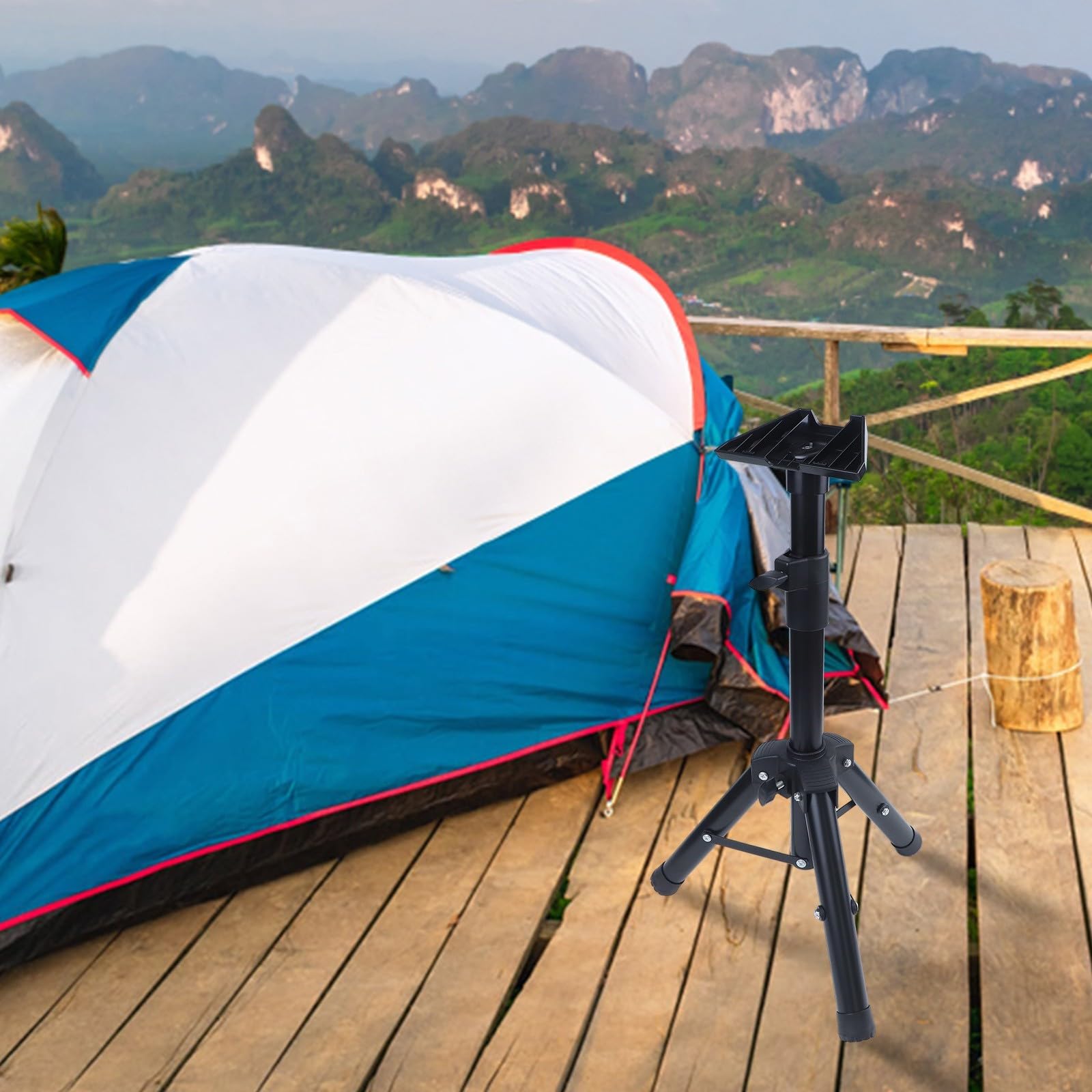 Starlink Trépied pour Gen 3 Portable Ground Mount Kit Réglable 52-82cm pour Starlink Standard 4X Outdoor Voyage Stabilité