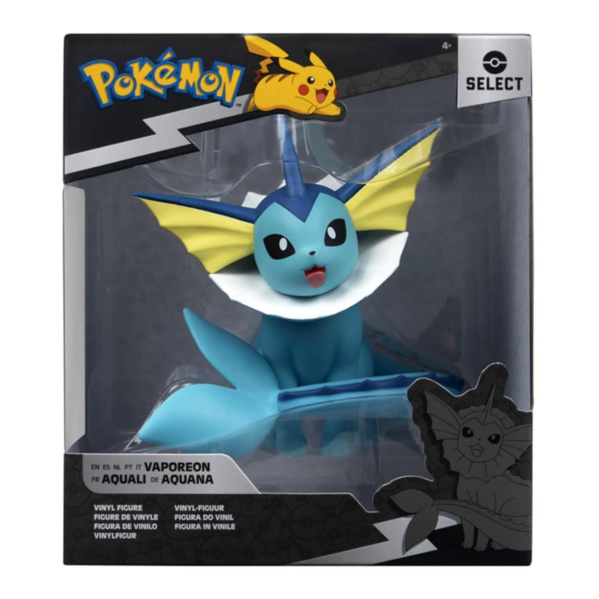 Pokemon Large Vinyl Select Figures - Series 13 - (Vaporeon) — image 1