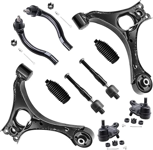 Miniatura 11 de Detroit Axle - Kit de suspensión frontal de 10 piezas para Ford Ranger Mazda B2300 B2500 B3000 B4000, 2 brazos de control superiores, 2 rótulas