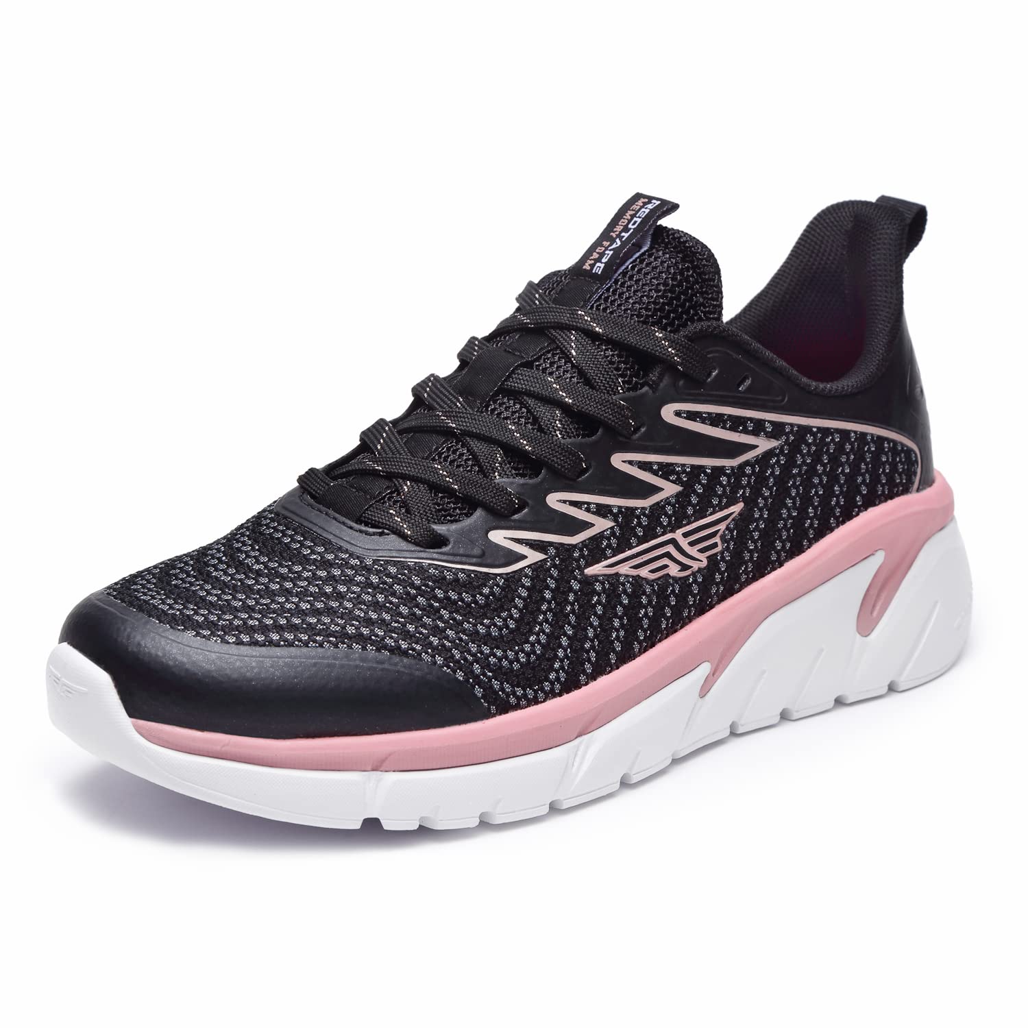 Red Tape Womens Black Walking Shoes-3 (B09N77PJWV) Amazon Price History, Amazon Price Tracker