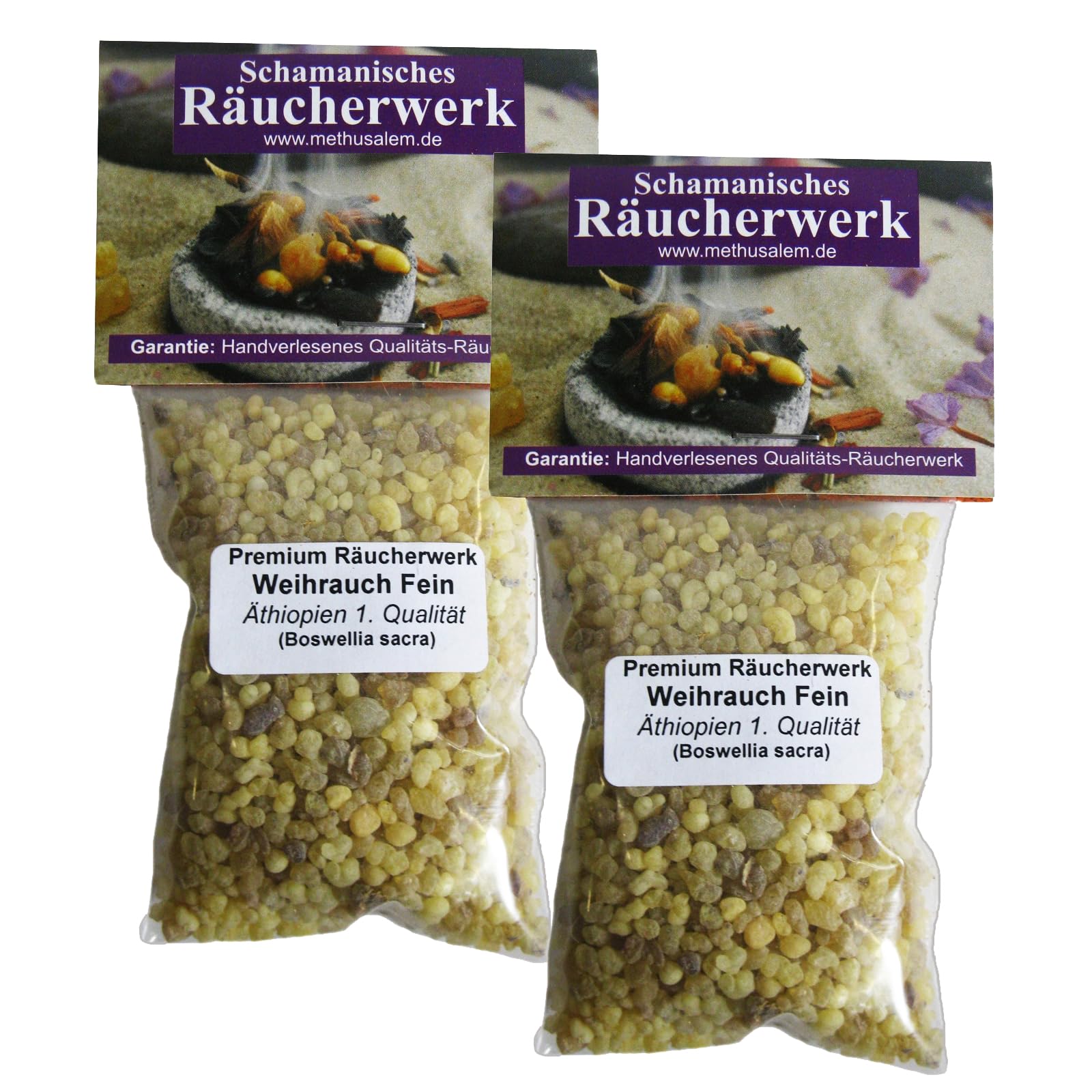 Weihrauch Reine Harze Räucherset 500ml (10x 50ml) – Top 5 mit Olibanum Eritrea, Äthiopien, Oman, Sacra Aden, Boswellia Serrata & Räucheranleitung. 81670-2