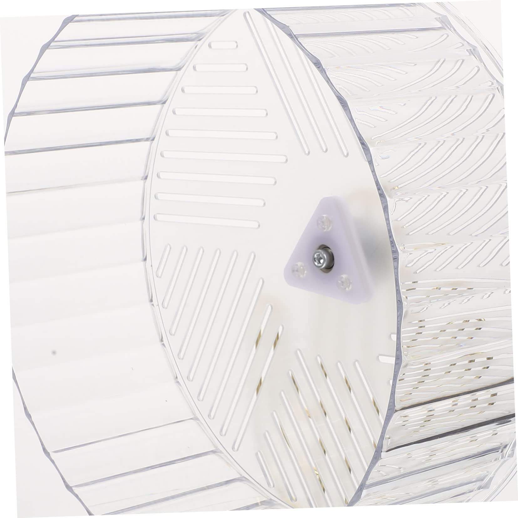 Roue d'exercice pour Chinchilla Silencieuse Base Stable pour Hérisson et Petits Animaux Cage