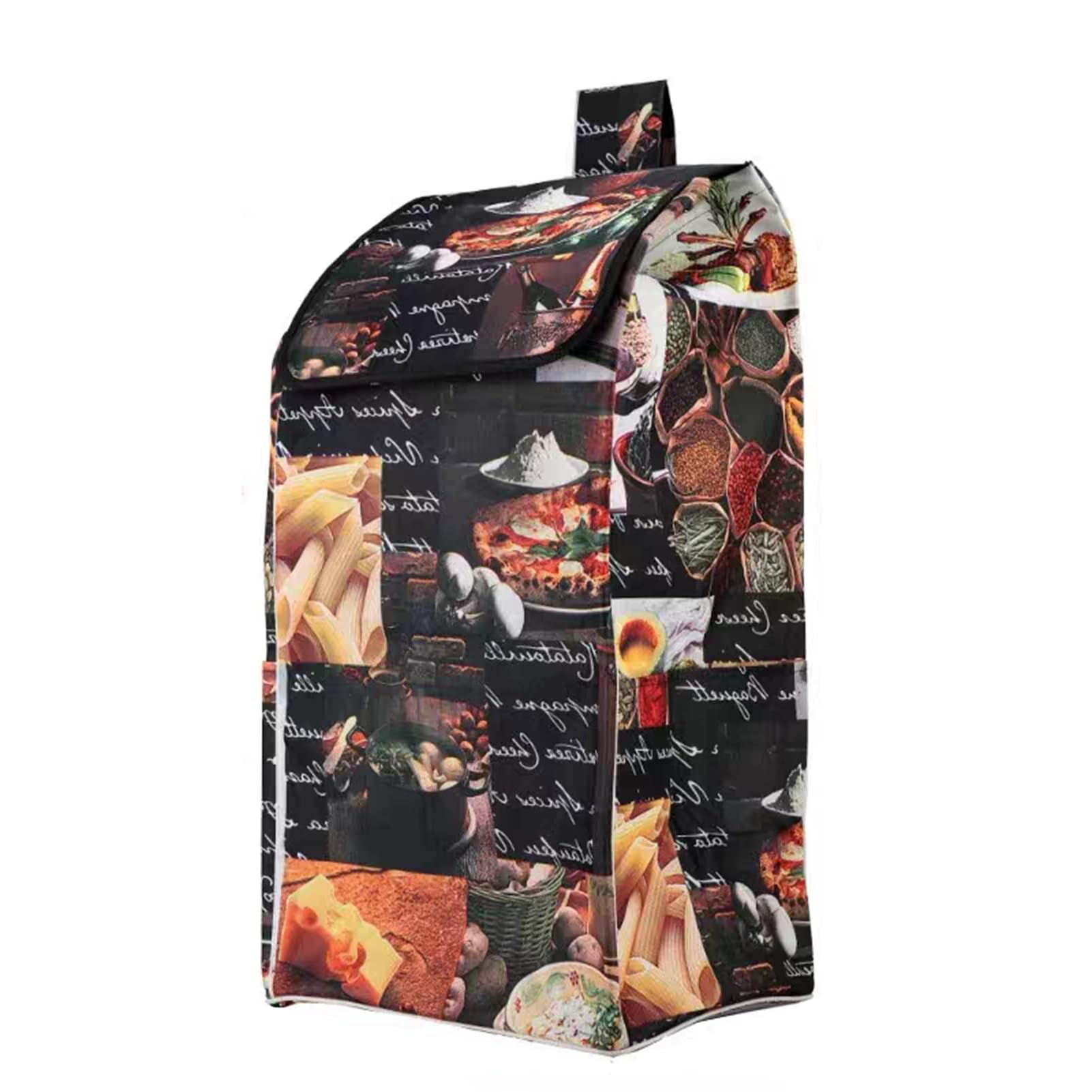 QICBYING Shopping Cart Replacement Bag - 67L Trolley Replacement Shopping Bag, Oxford Cloth Waterproof Shopping Cart Bag, Reusable Shopping Bags, Trolley Replacement Bag 37 * 27 * 67cm