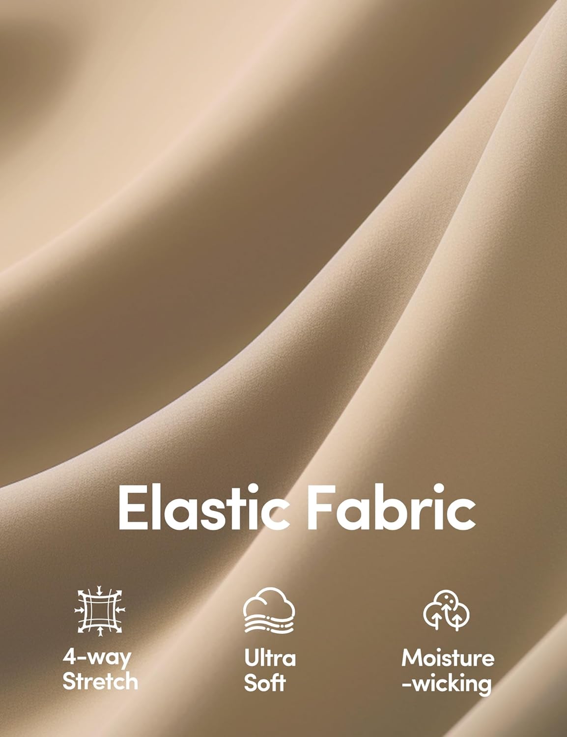 IUGA Stretchy Work Pants for Women Pull on Dress Pants for Women High Waisted Business Casual Outfits with 2 Pockets - Image 5