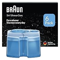 Braun ShaverCare 3In1 CCR6 Cartucce Di Ricarica ORIGINALI Per Stazione SmartCare