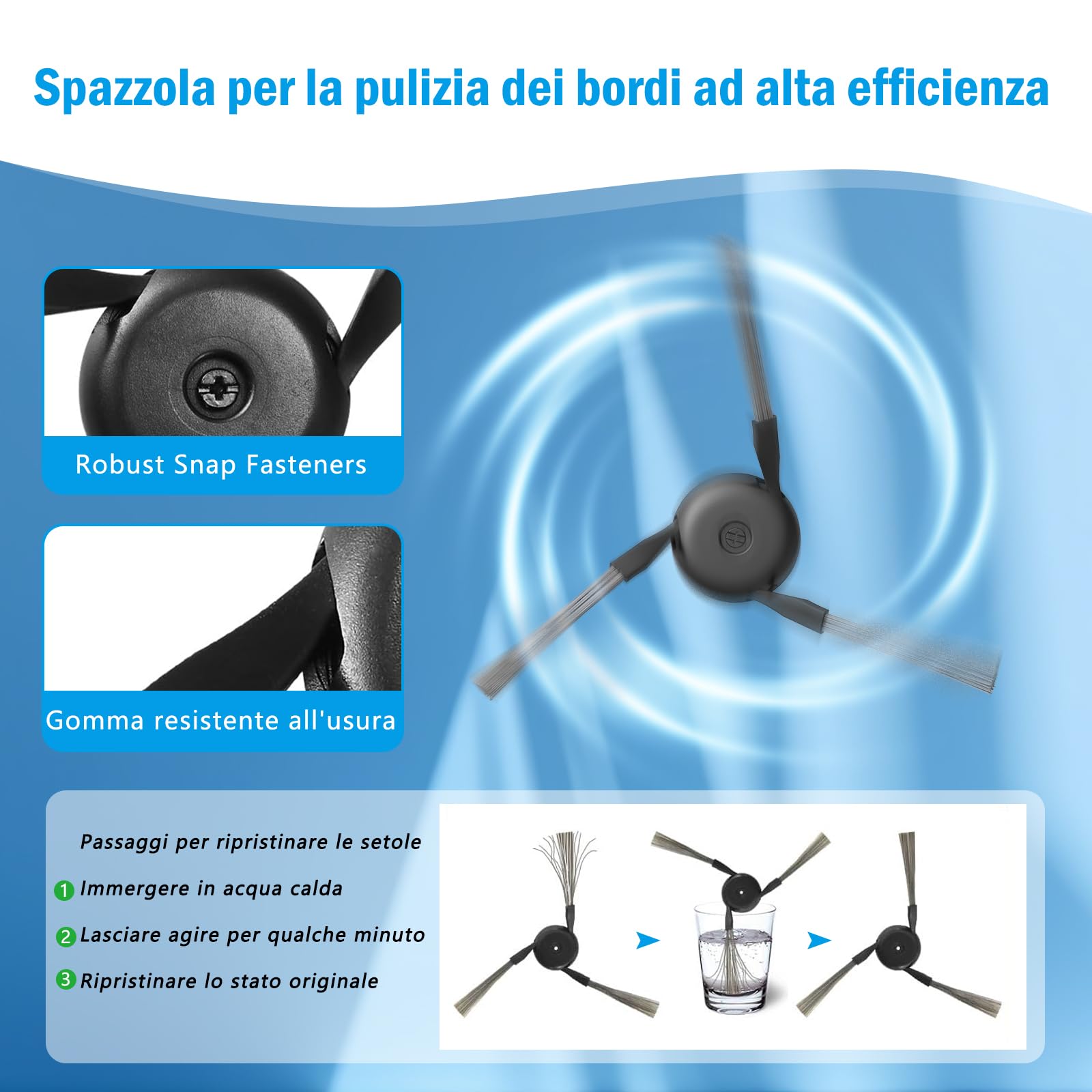 L50s L40s Pro Ultra Accessori Ricambi per Dreame X50 Ultra Complete/ L40s Pro Ultra/ L50s Pro Ultra/ L50 Pro Ultra/ X50 Master/Mova V50 Ultra Accessori Spazzola Principale Filtri Sacchetti Panni Mop