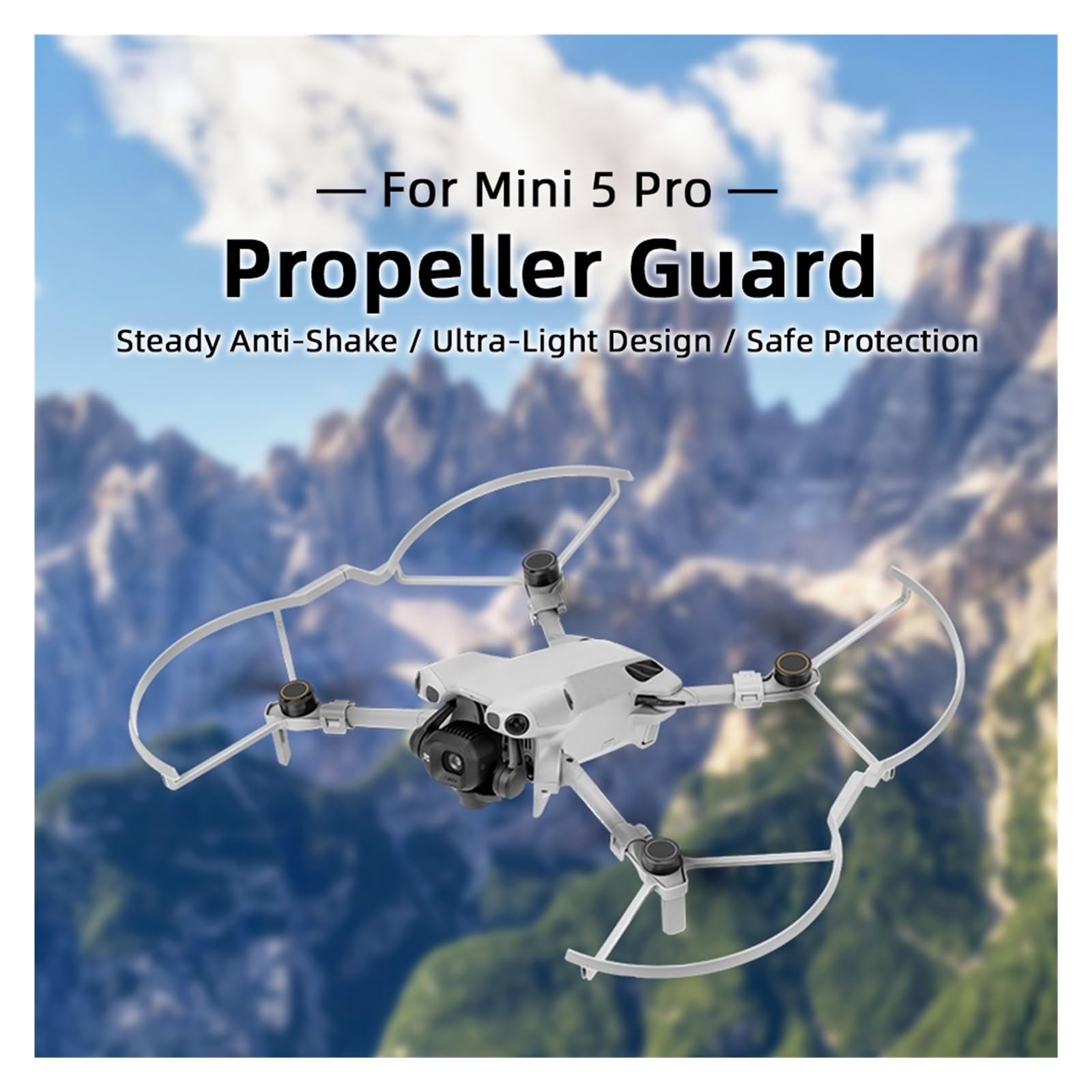 Compatible con, DJI, Mini 5 Pro Protector Hélice