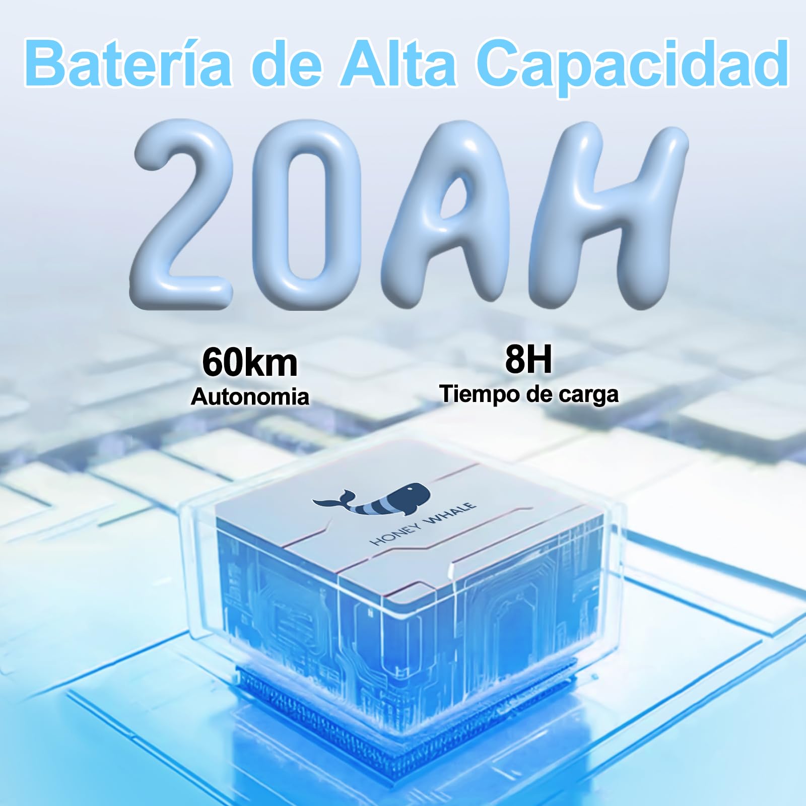 HONEYWHALE UNA Electric Bike Battery
