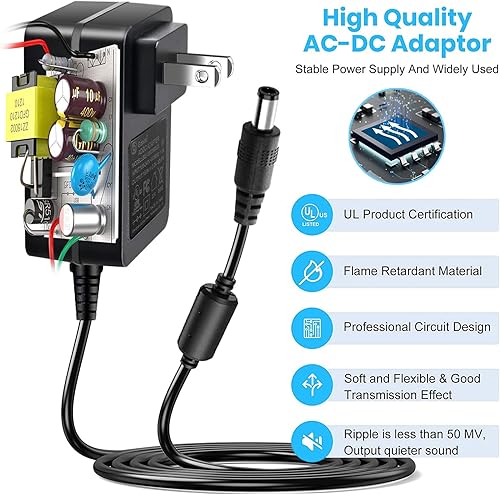 Miniatura 6 de Cable de alimentación de 5 V, 1 A, 2 A, 3 A, adaptador de fuente de alimentación de 5 voltios y 3 amperios, para dispositivos de alimentación de 500