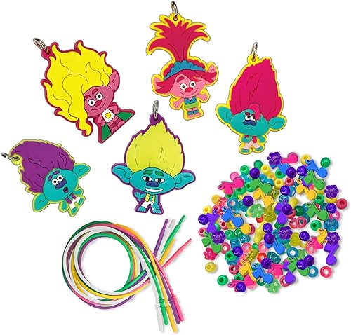Miniatura 2 de Tara Toy DreamWorks Trolls Band Together - Juego de actividades de collar