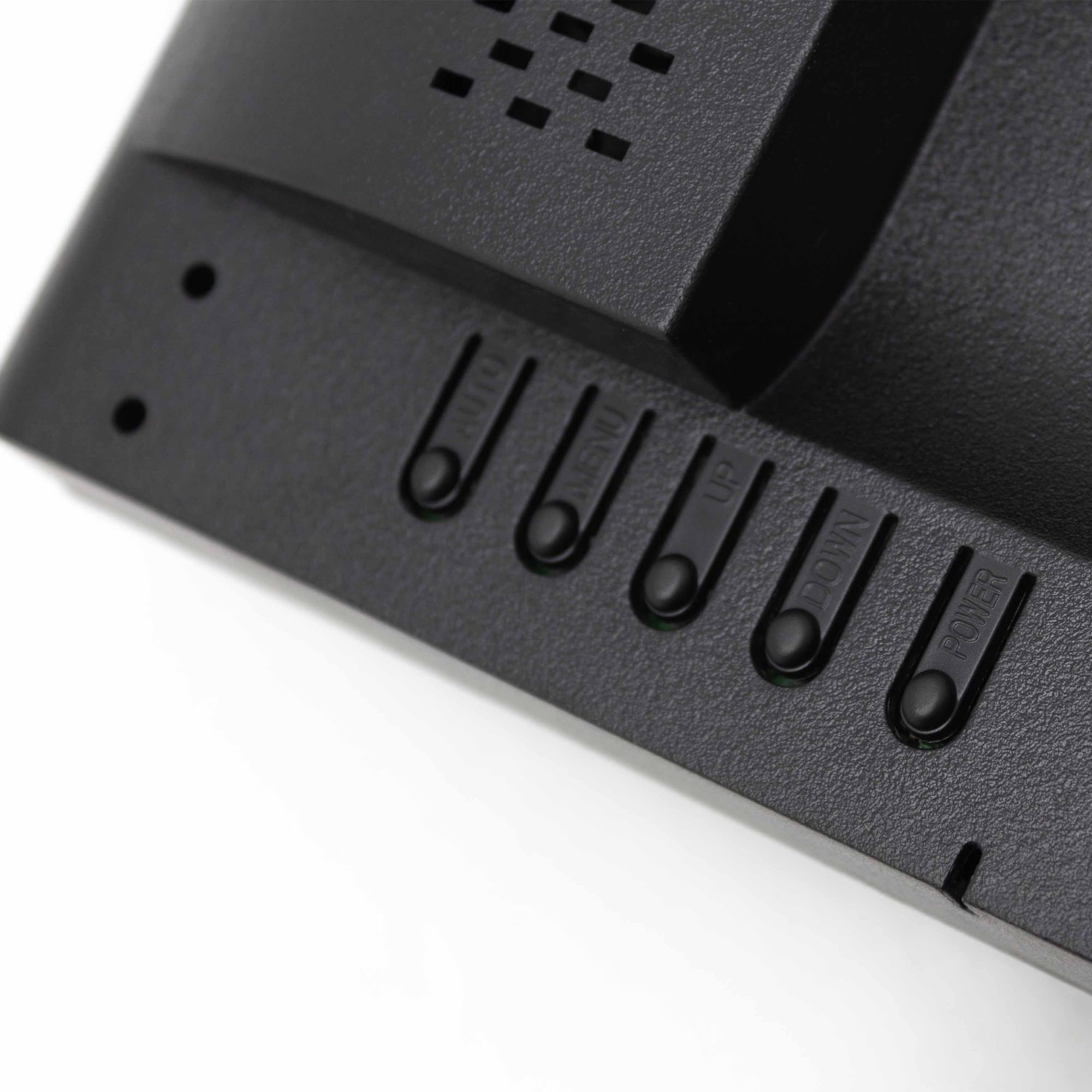 SIMPLETEK - Monitor 19 Pollici | Risoluzione HD Formato 4:3 Schermo HDMI VGA Speaker integrati, ideale per Casse DVR Sistemi di Sicurezza