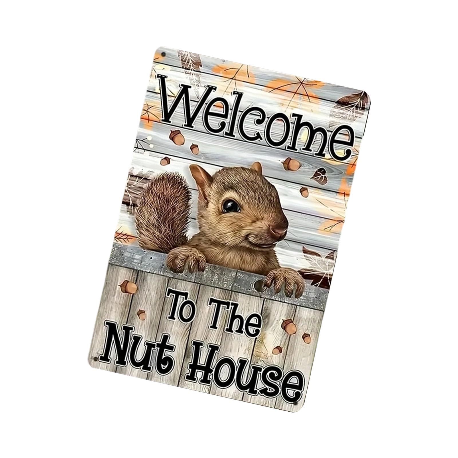 WGBOSMG Iron Welcome Plaques Farmhouse Decoration with Pre Drilled Holes Easy to Hanging Perfect for Housewarming Gift Ranch Welcome Sign