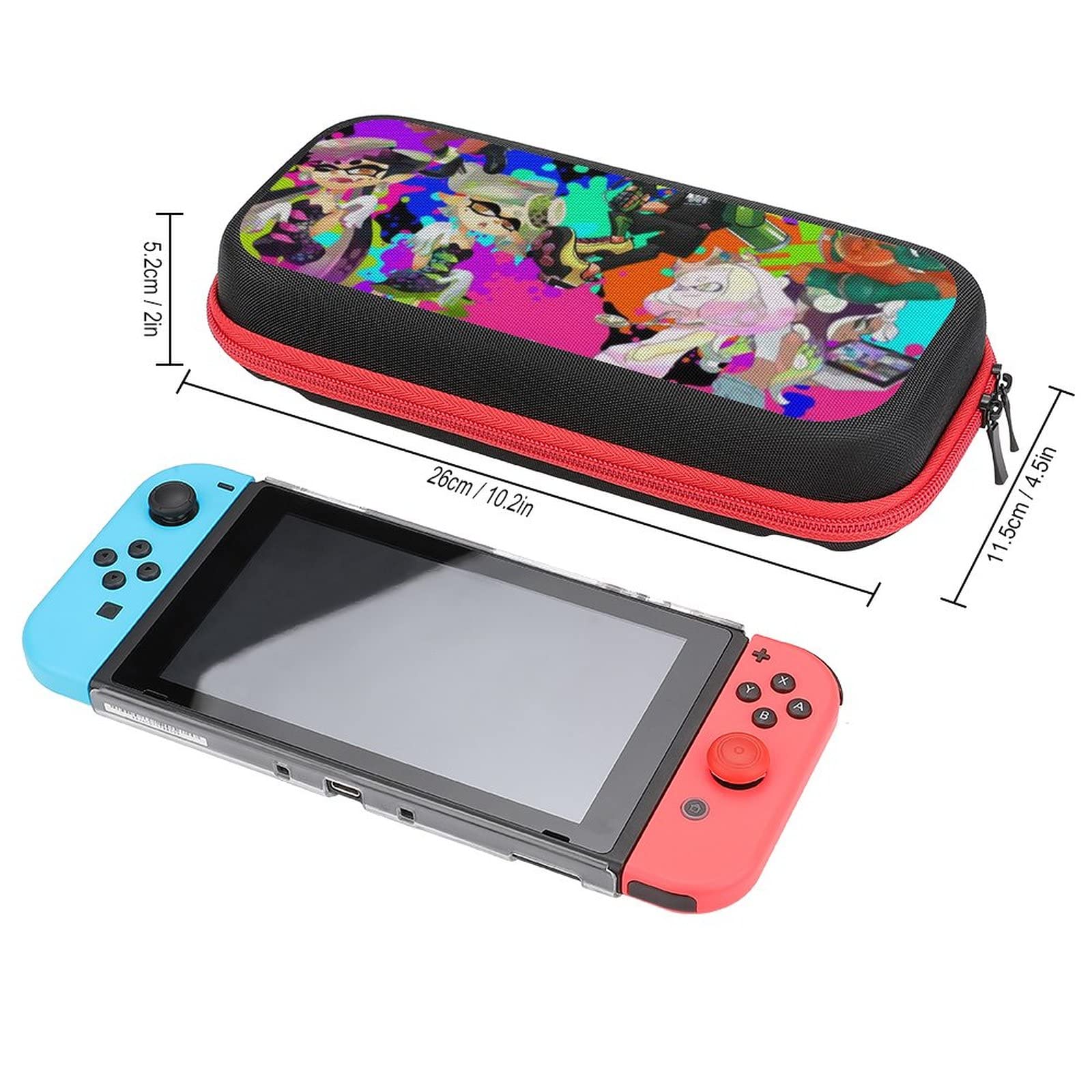 Amazon.co.jp: スプラトゥーン Switchケース スイッチライト収納ケース 